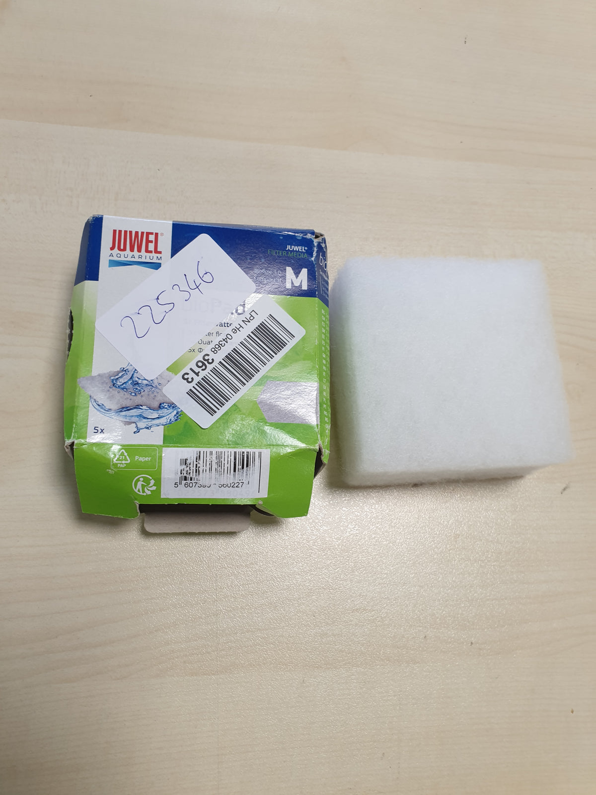 225346 - AKUARIUMI JUWEL - BIOPAD M (KOMPAKT) - FILTERWATTE