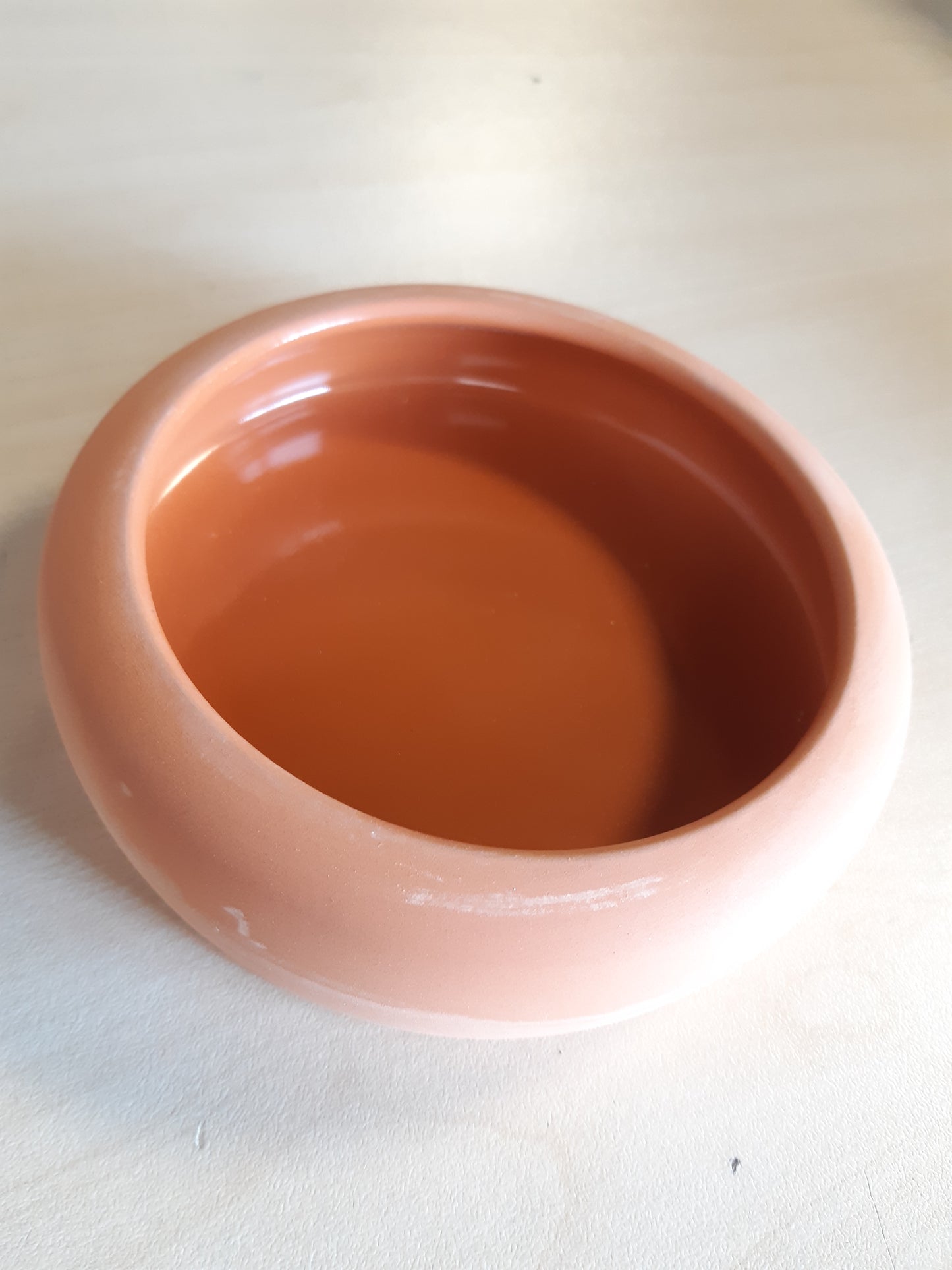 186887 - TIXIE Qeramikë Tas i Rrumbullakët, Kapacitet 250ml, Ngjyra Terrakote