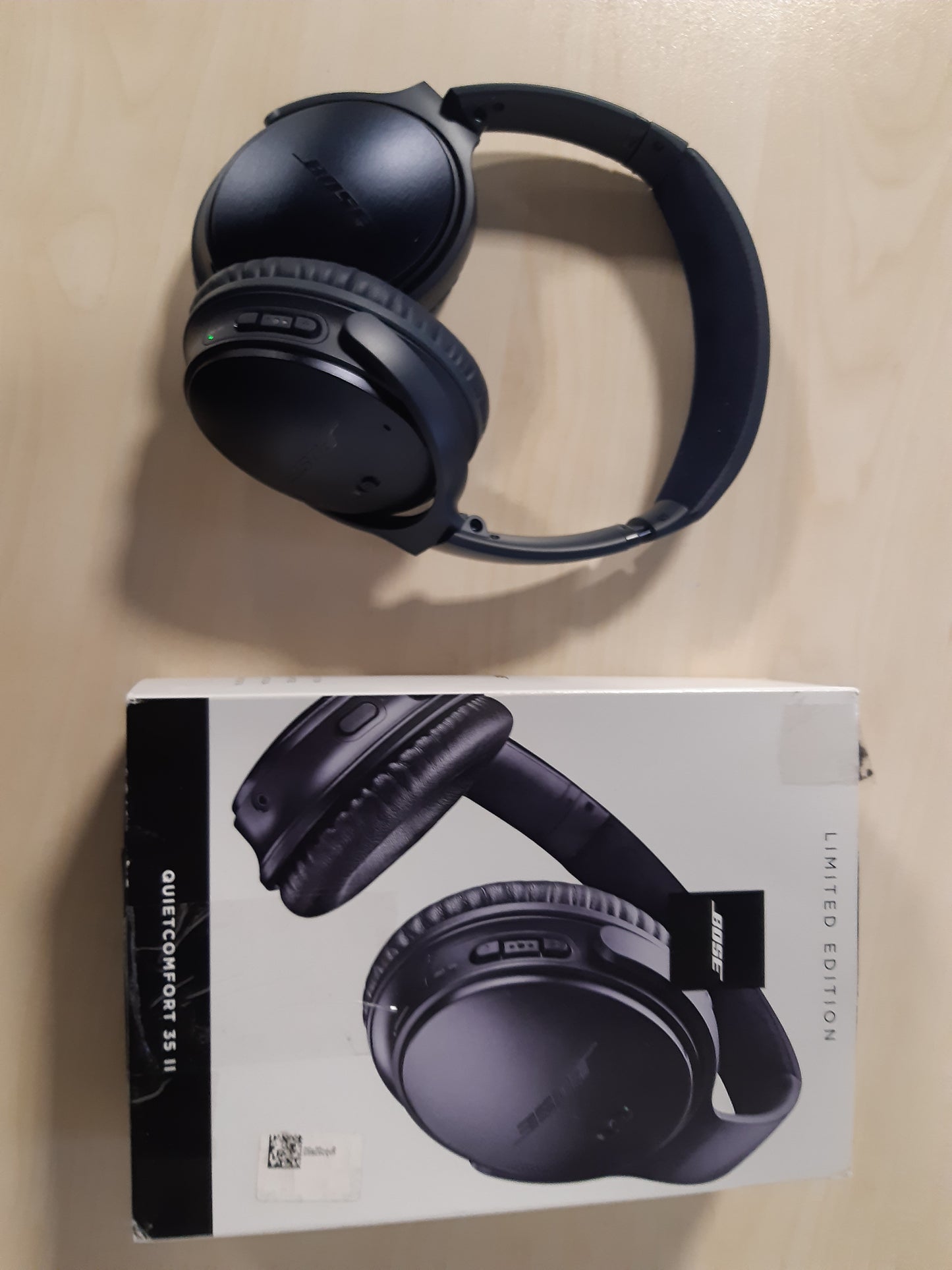 127185 - BOSE QuietComfort 35 II Cuffie Wireless, me Alexa të Integruar, Ngjyra Blu (Triple Midnight)