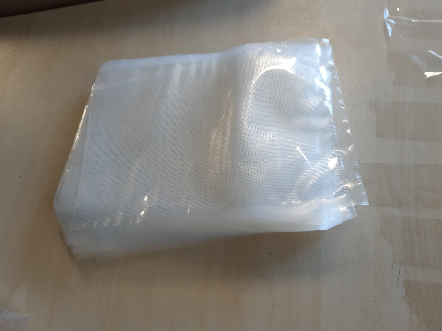 257440 - GRIFEMA GH80, 100 Qese Ushqimi me Vakum, 20x30 CM, Qese Mbyllëse Ushqimi me Vakum të Përshtatshme për Makina Mbyllëse me Vakum