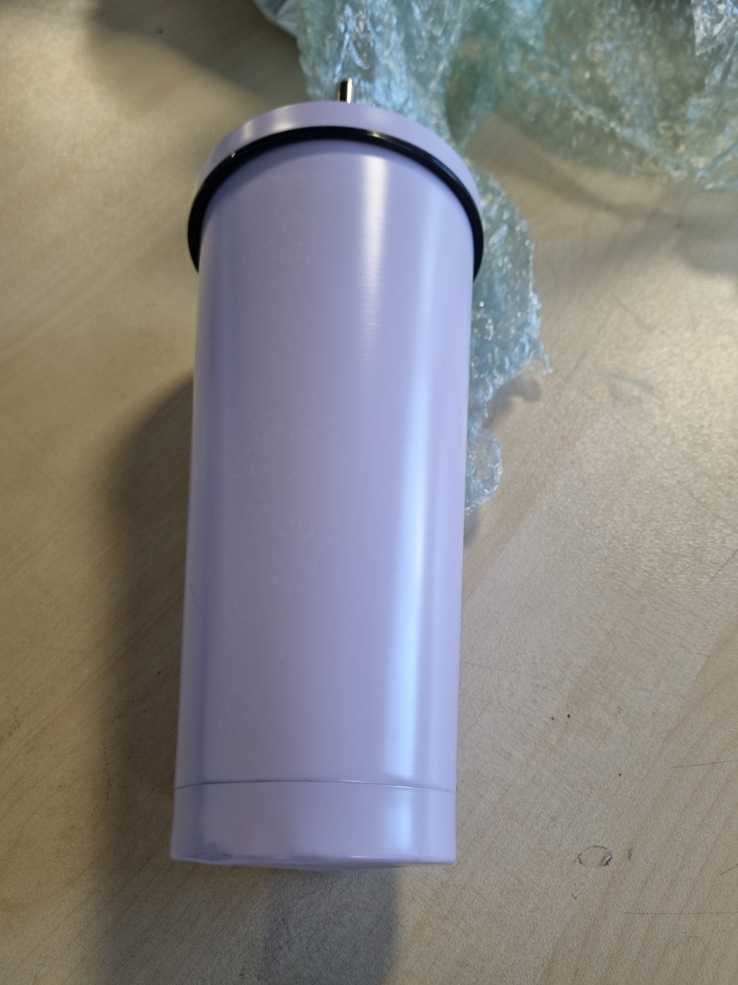215579 - LATERN Filxhan kafeje udhëtimi me dy mure, 750 ml, i izoluar prej çeliku inox, me vakum, Filxhan uji i ripërdorshëm që mban pijet të ngrohta dhe të ftohta (Vjollcë, 1 copë)
