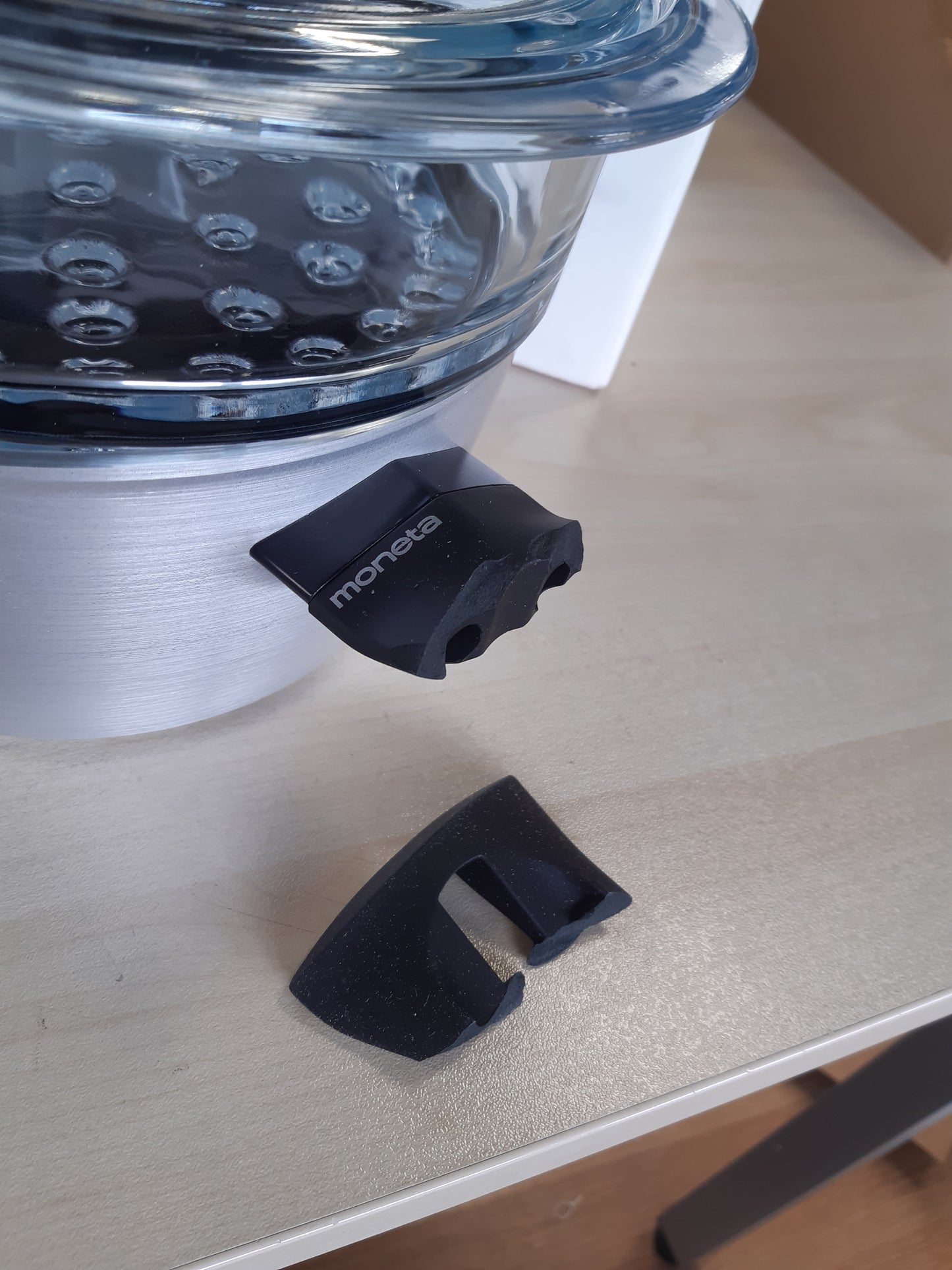 153336 - MONETA - Baza e Lidhjes së Avullores 20cm, Tenxhere dhe Avullore Alumini, Jo Ngjitëse dhe Rezistente, 100% e Prodhuar në Itali