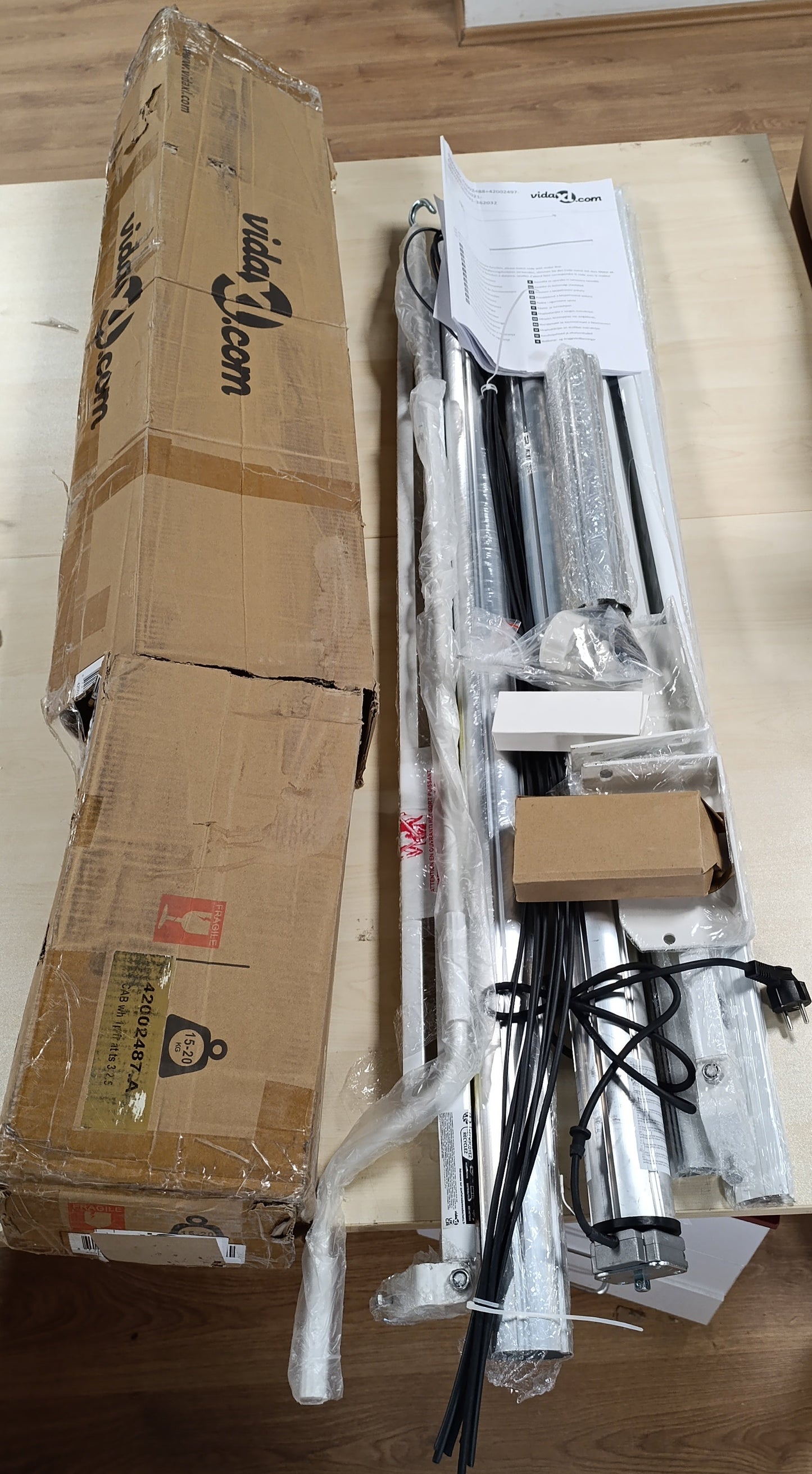 244419 - vidaXL Tendë Automatike e Tërheqshme 400x300 cm Antracit