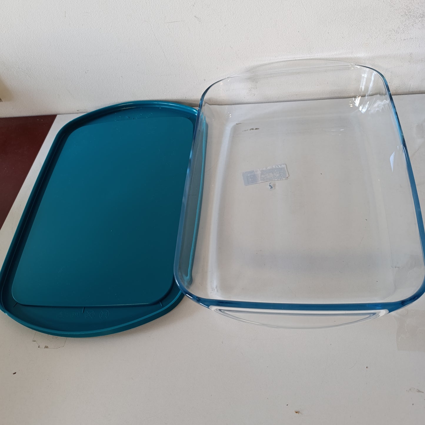 184071 - PYREX Furre Ena FTE RECT PX, Madhësia 40x27cm, Kapaciteti 4.5L, Materiali Qelq Borosilikat, Ngjyra Jeshile