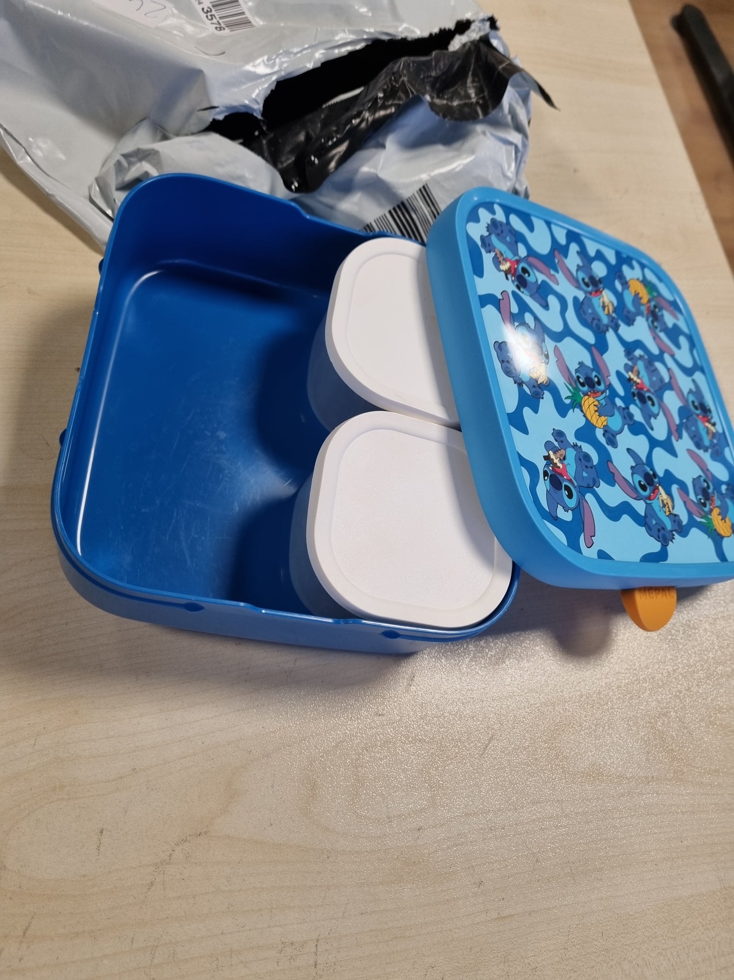 242010 - MEPAL Bento Drekabox Large Campus, 2x 200 + 1250 ml, pa BPA, e përshtatshme për mikrovalë, 2 ndarje të papërshkueshme nga rrjedhjet