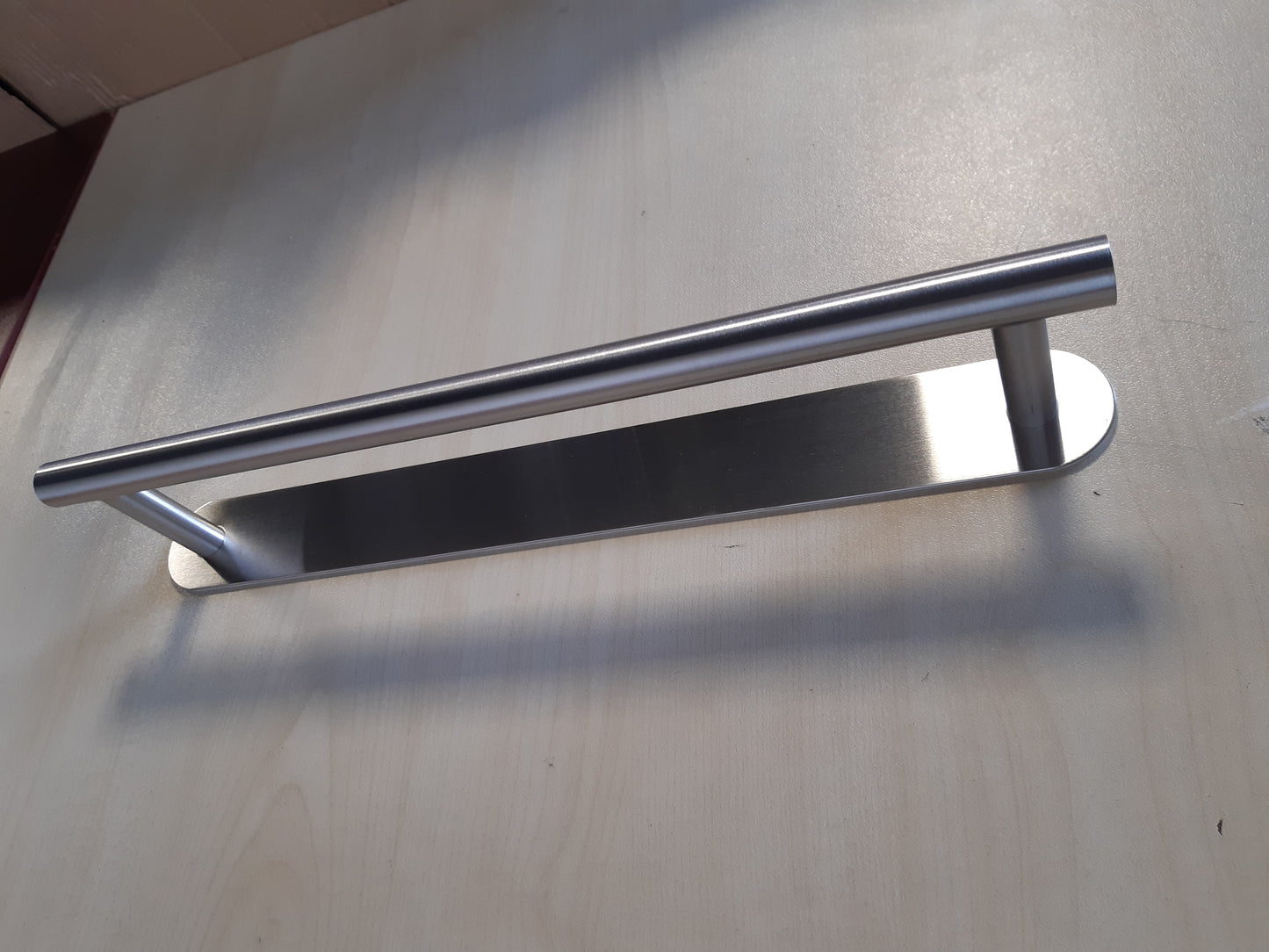 214981 - JOEJI'S KITCHEN Mbajtëse peshqirësh 40cm e montuar në mur - Çelik inox që nuk ndryshket - Vetëngjitëse e fortë 3M, nuk kërkon shpim