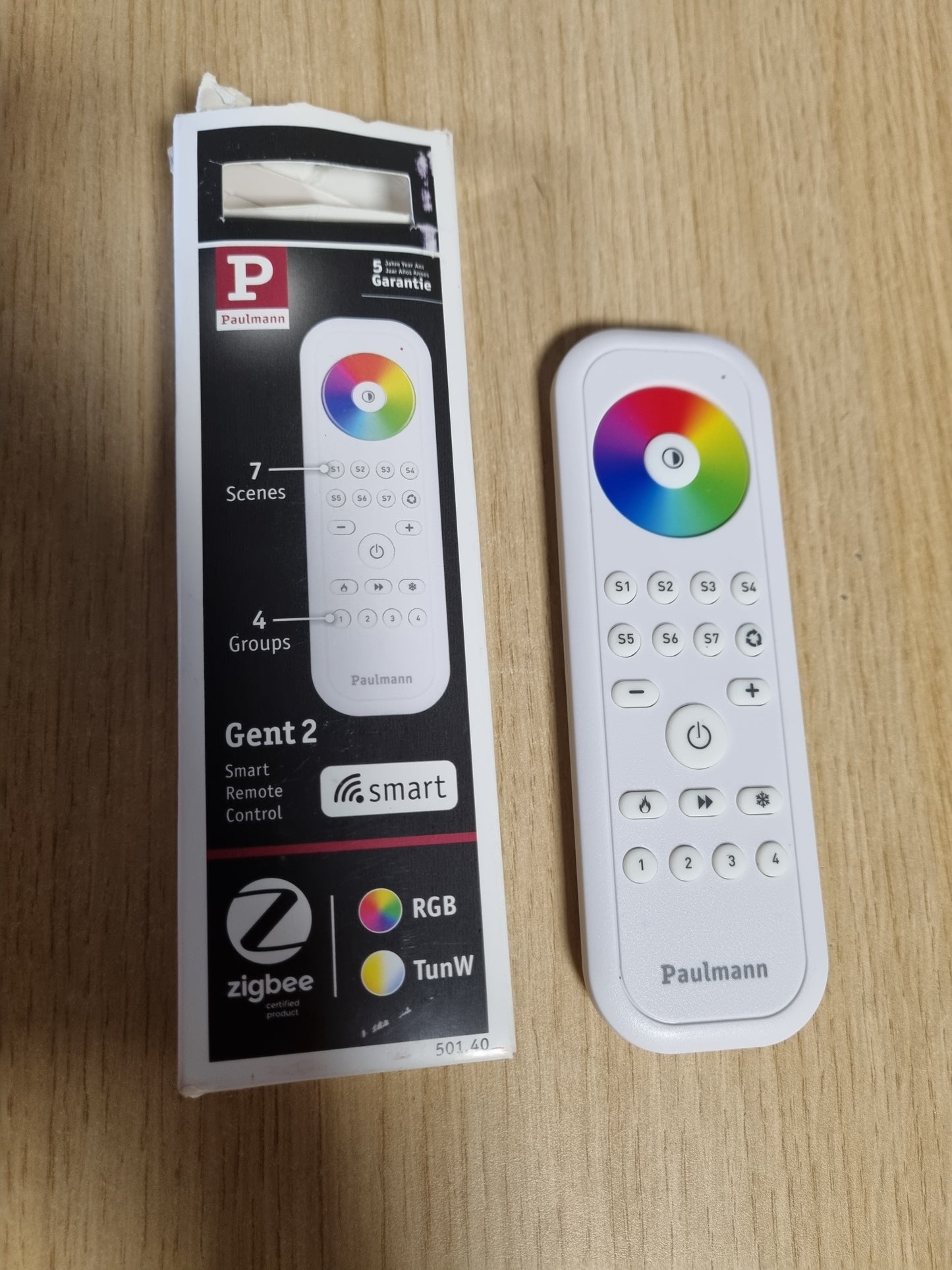 222214 - PAULMANN - Telekomandë 50140, Kontroll Inteligjent i Bardhë