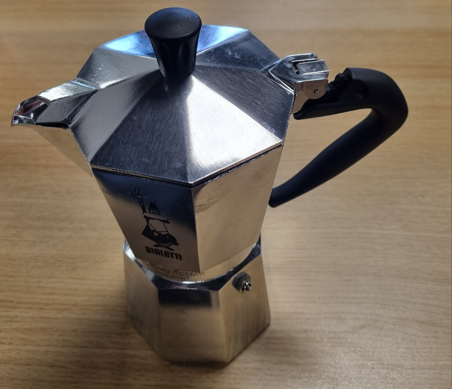 221482 - BIALETTI Moka Express makinë kafeje alumini për 9 gota, 420 ml, argjendi