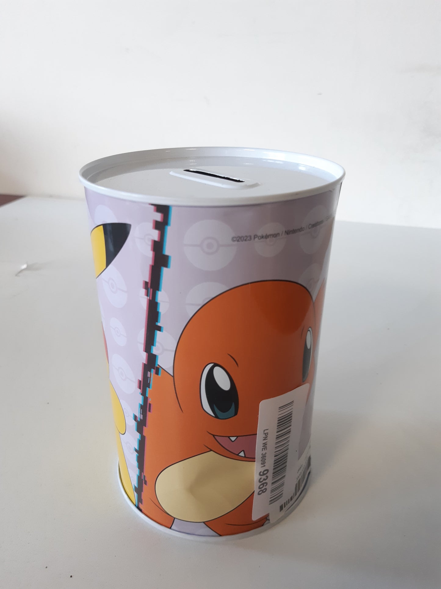 220676 - POKEMON Metal Piggy Bank, Kapacitet: 500ml, Material: Metal