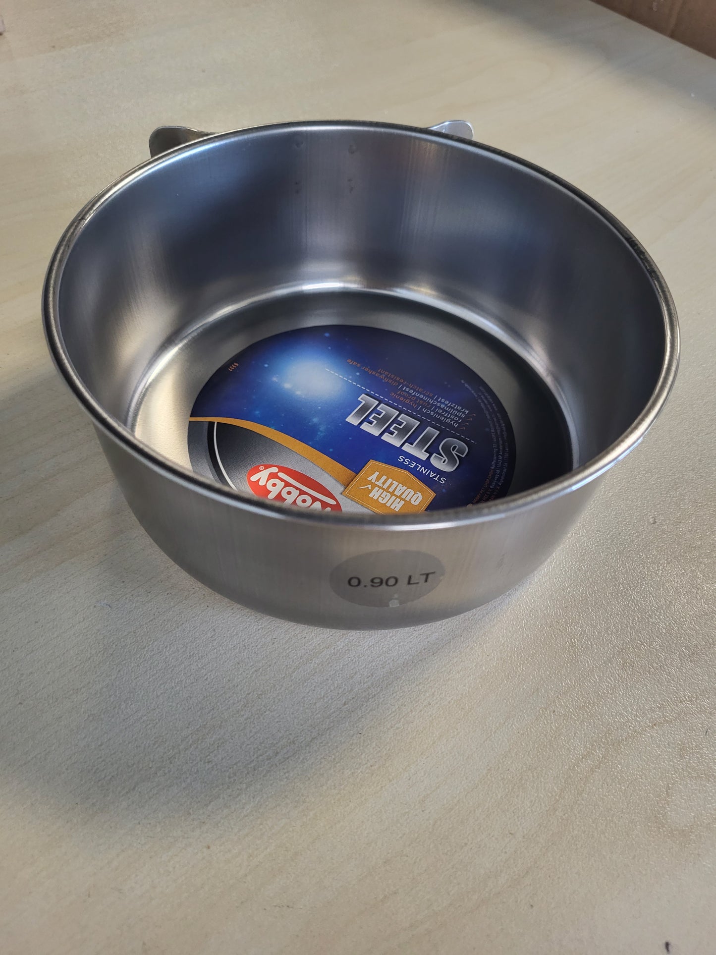 215941 - NOBBY Pllakë montimi për tas prej çeliku inox, 15.0 cm, 1.00 ltr.