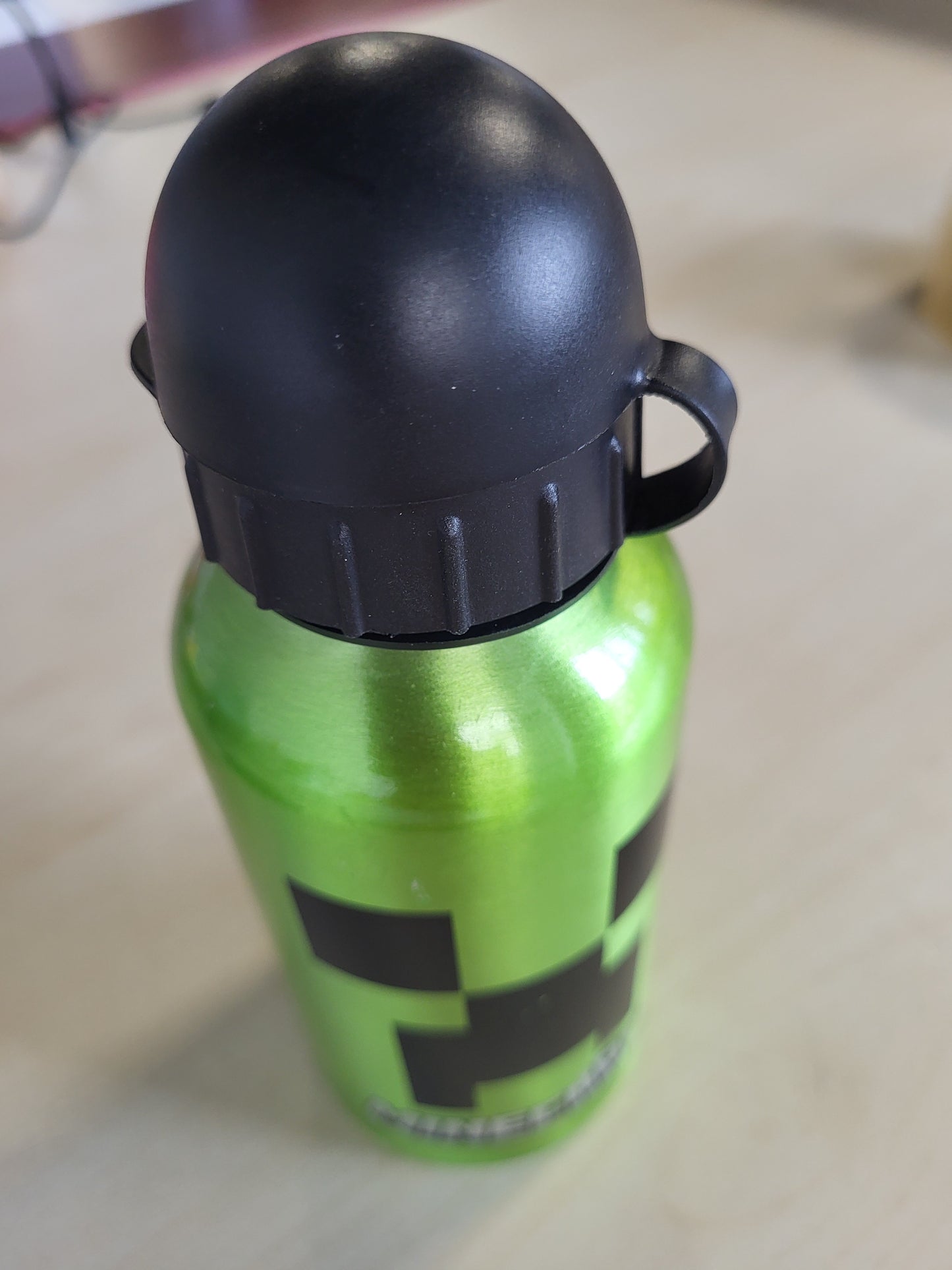 198631 - MINECRAFT Shishe Alumini për Fëmijë, Ujë e Ripërdorshme, 400ml