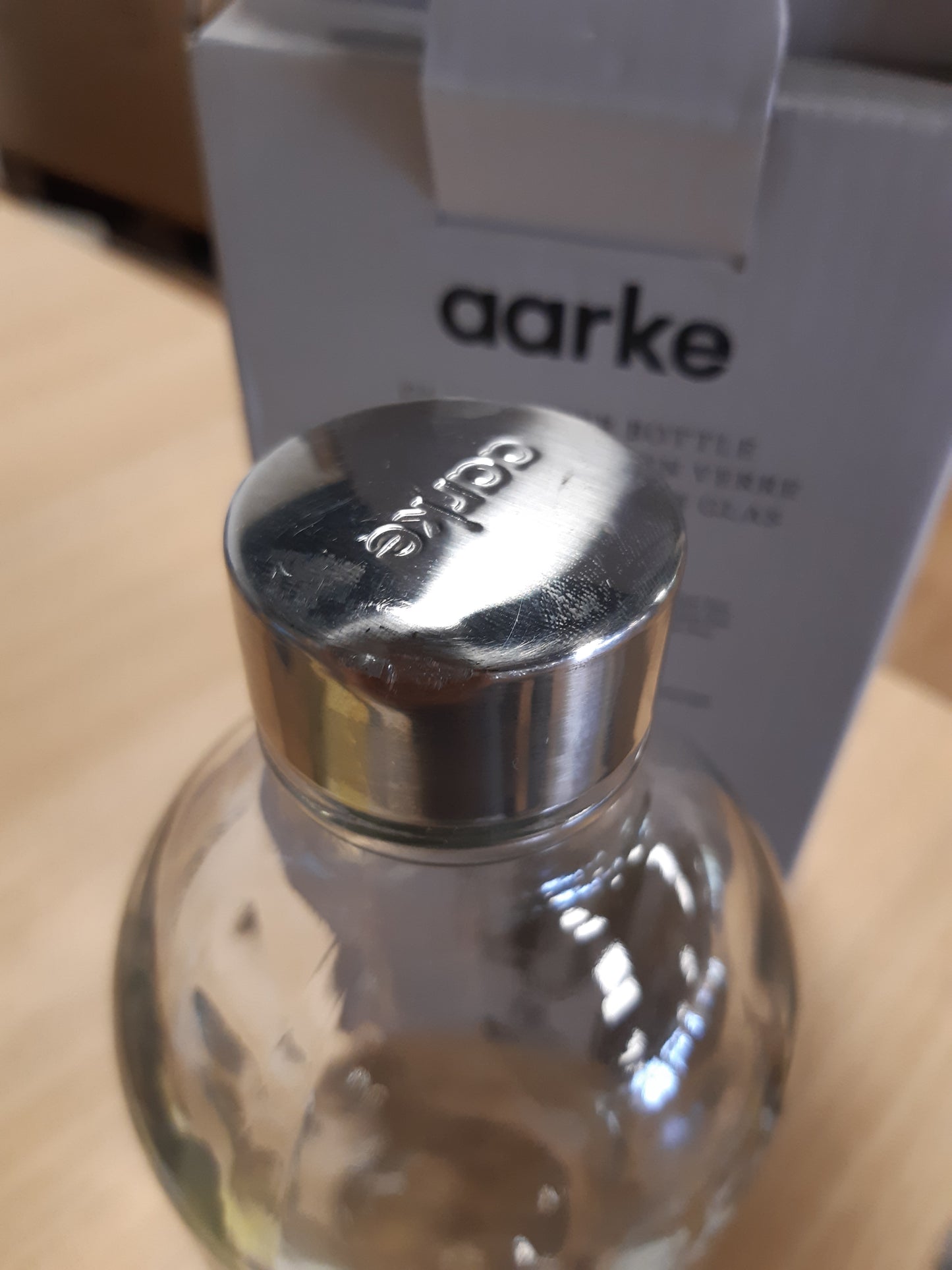 236155 - VETËM Shishe qelqi aarke për Carbonator Pro, mund të lahet në lavastovilje, detaje çeliku inox