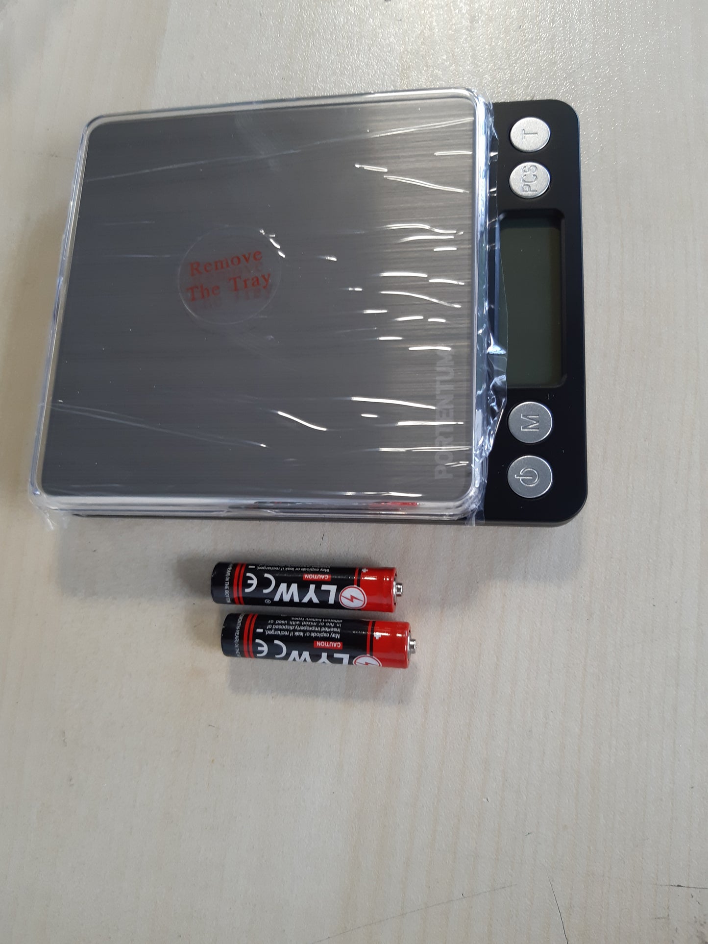 216284 - PORTENTUM Peshore Elektronike Kuzhine 500g/0.01g, ekran LCD me ndriçim, çelik inoks
