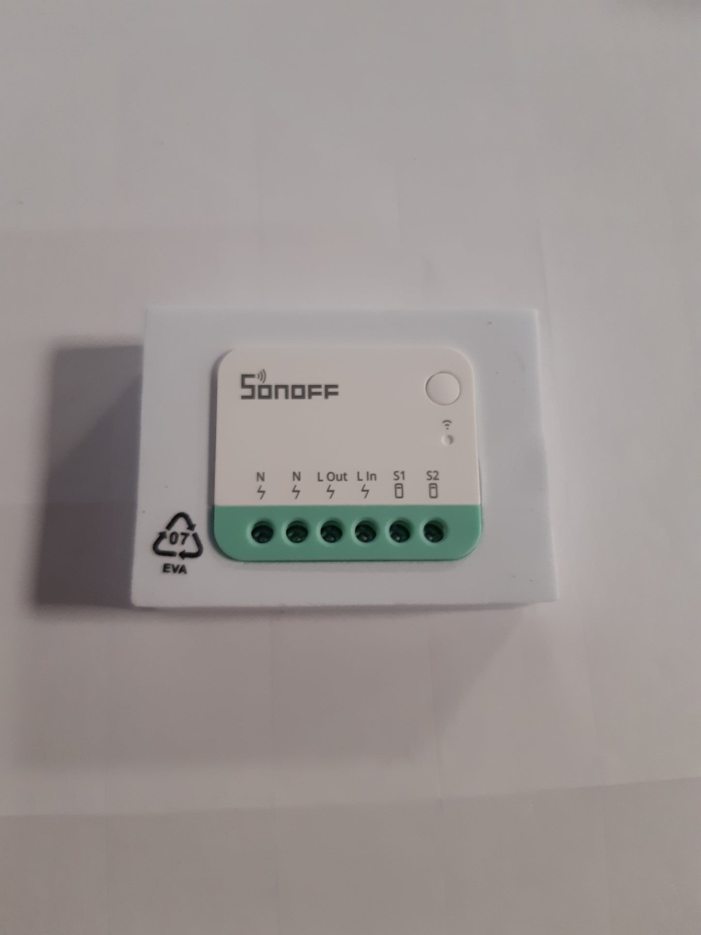 165040 - SONOFF Matter, Ndërprerës Inteligjent Mini Wifi DIY, i Pajisur me Modul Alexa dhe Google Home, 1Pak, Pa Kërkesë për Kabllim.