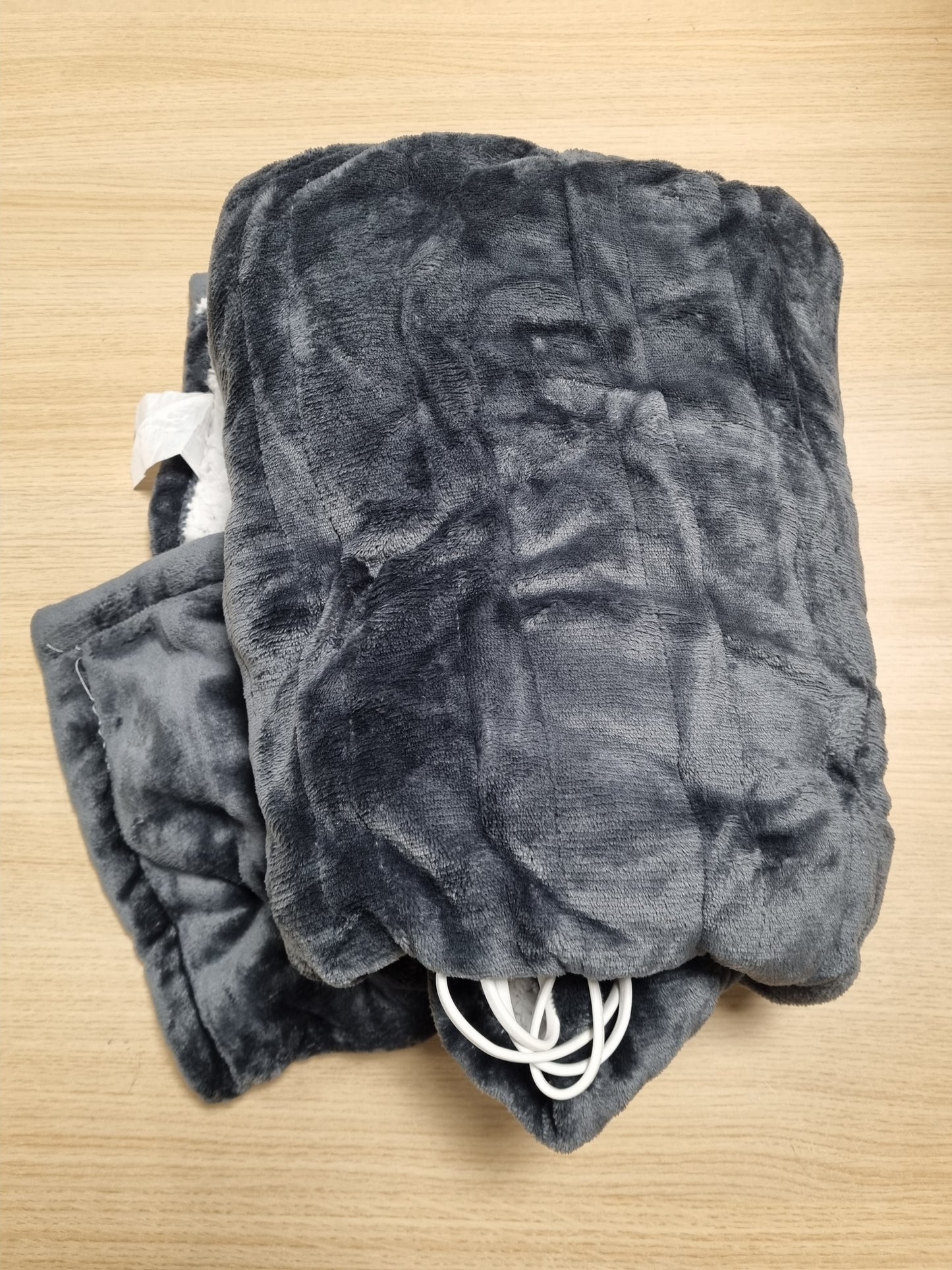 209257 - QIERYUN Batanije Elektrike me Ngrohje, 130x160cm, Material Leshi dhe Sherpa, e Lajshme në Lavatriçe, me Kontrollues Dixhital, 10 Cilësime Ngrohje, Fiket Automatikisht pas 8 Orësh