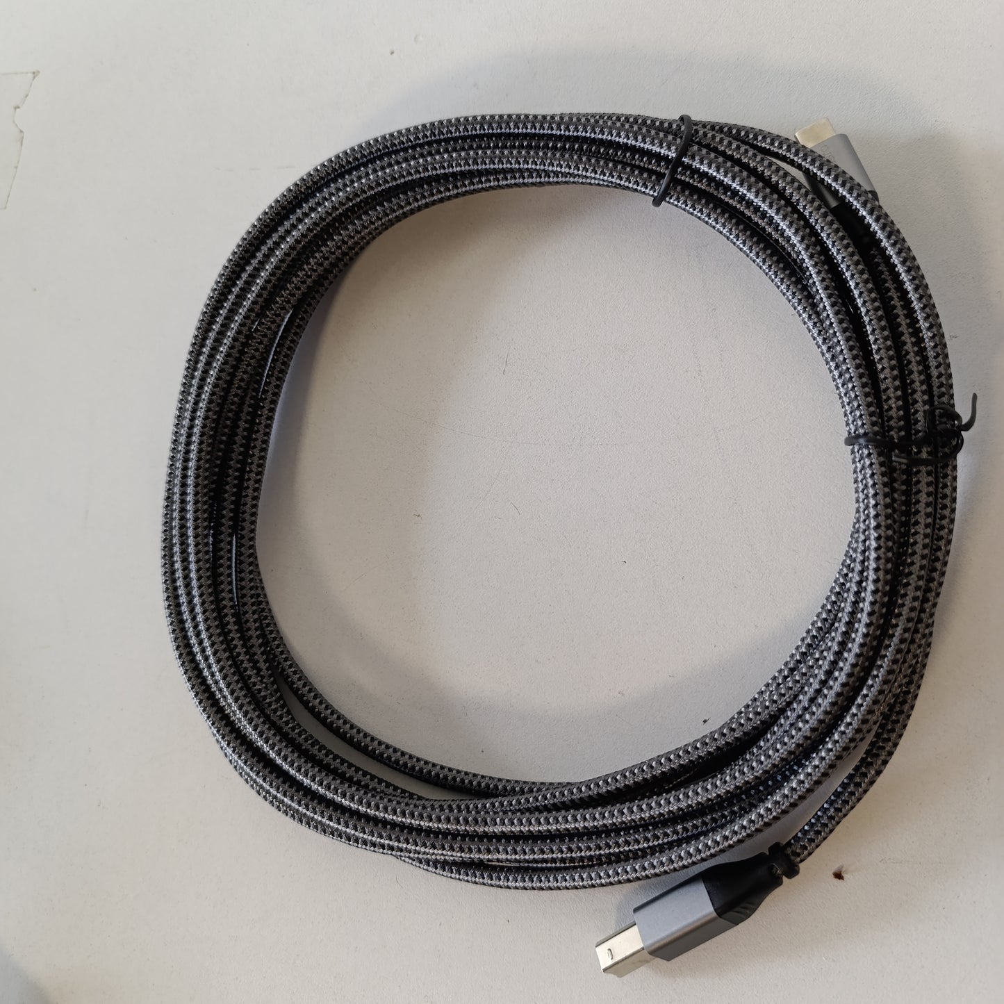 269215 - SONERO® Kabllo USB 2.0, 5.00 m, 480 MB/s, gri/e zezë