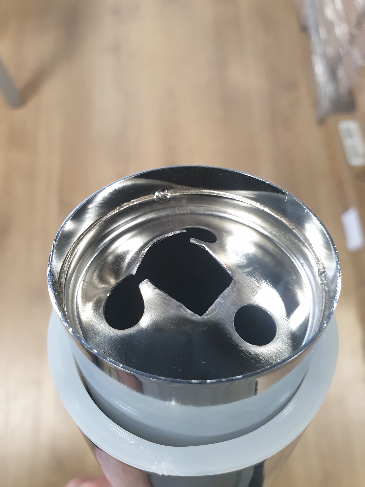 244377 - 2 Këmbë Tavoline Teleskopike Krom 710 mm-1100 mm