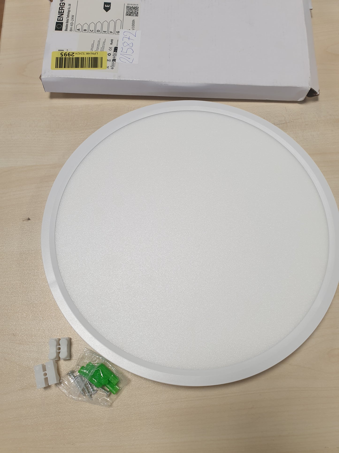 215872 - AVANLO Ndriçues Tavani LED i Sheshtë Ø30CM, 2400LM 24W, 5 Temperaturë Ngjyrash