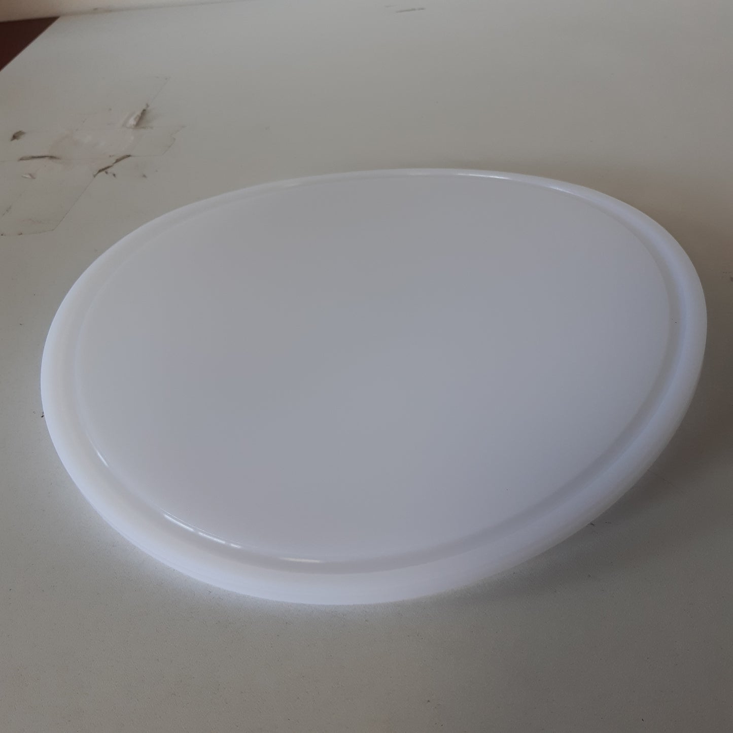 224802 - H&H Pjatë/Dërrasë Prerjeje Polietileni 30 cm, e Bardhë