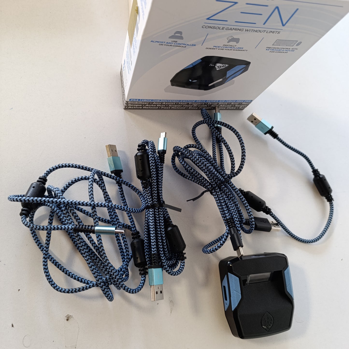 267682 - COLLECTIVE MINDS Përshtatës Kontrolluesi 'Cronus Zen' për PS4, PS5, Xbox One, Xbox Series X|S, Switch dhe PC, Lojë, Modifikime, Skripte, Mbështetje Tastierë/Maus