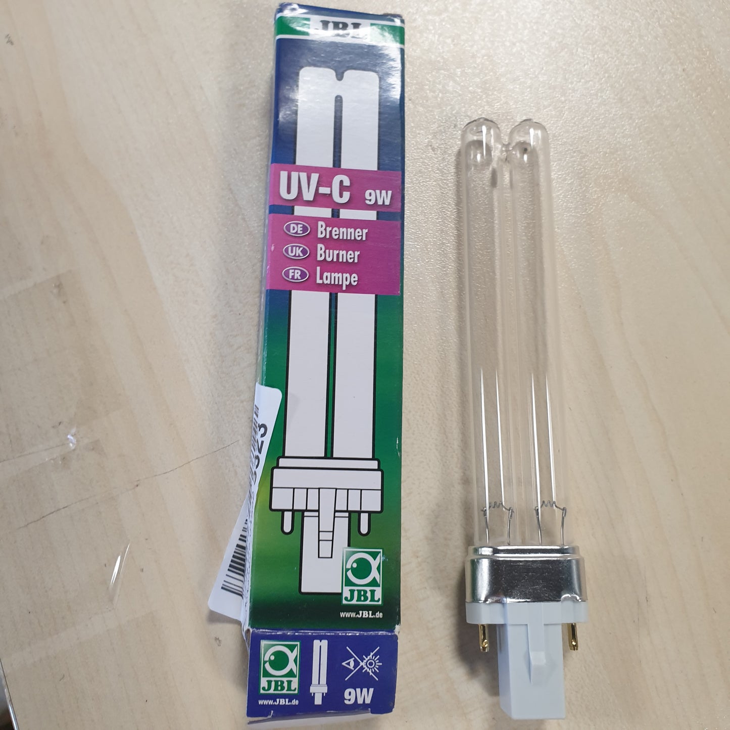 209779 - JBL UV-C BRENOLER 60306, Llambë Zëvendësuese për Pastrimin e Ujit AquaCristal, 9 W