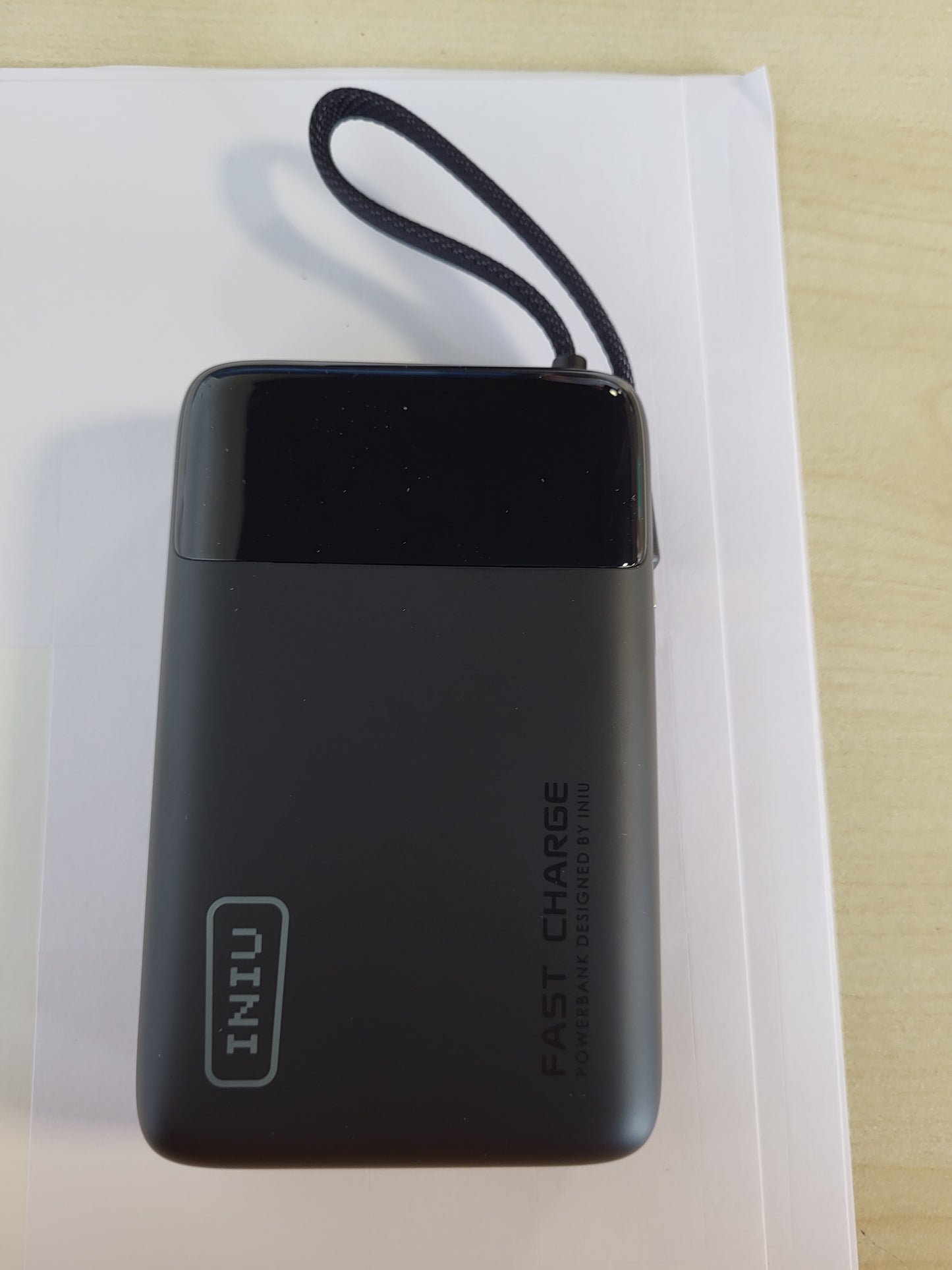 268442 - INIU Bankë energjie 45W, 20000mAh, me kabllo të integruar USB-C, e përputhshme me aeroplan