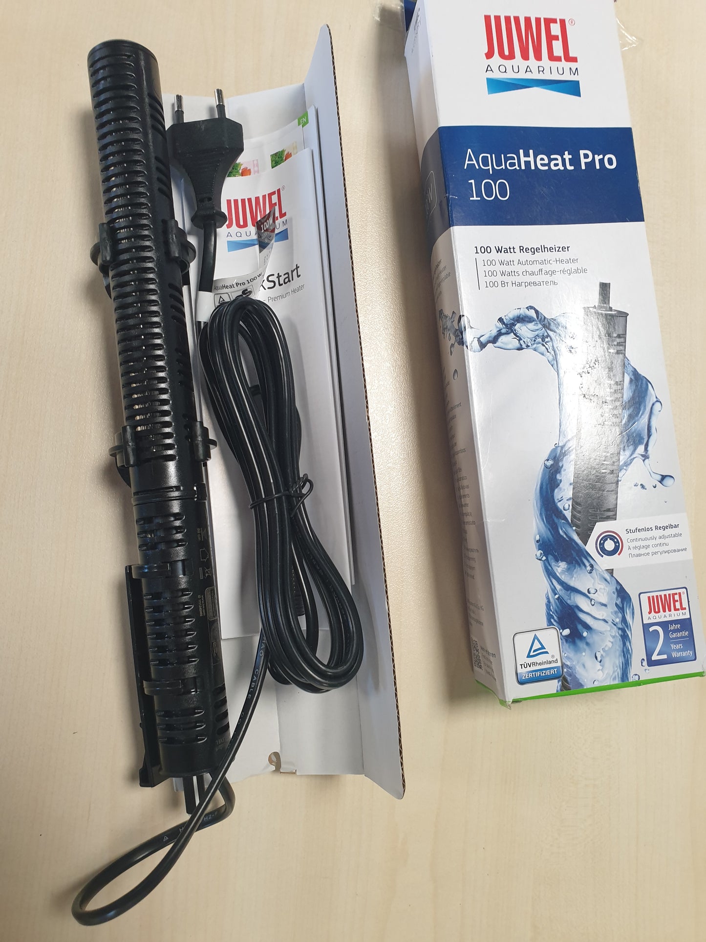 266422 - JUWEL Akuariumi AquaHeat Pro 100 Watt, ngrohës i rregullueshëm