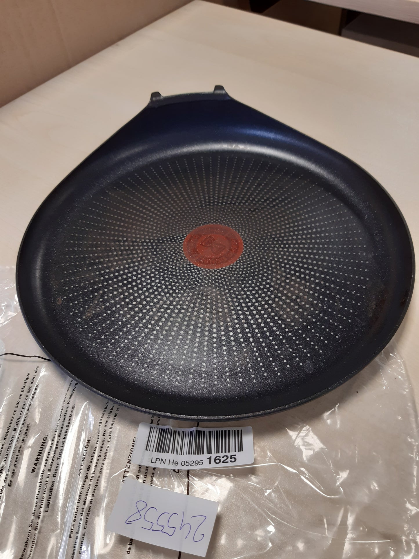 245558 - Tefal Ingenio L1461004 Tigan për krepa, 27 cm, Induksion, Veshje jo-ngjitëse, E zezë