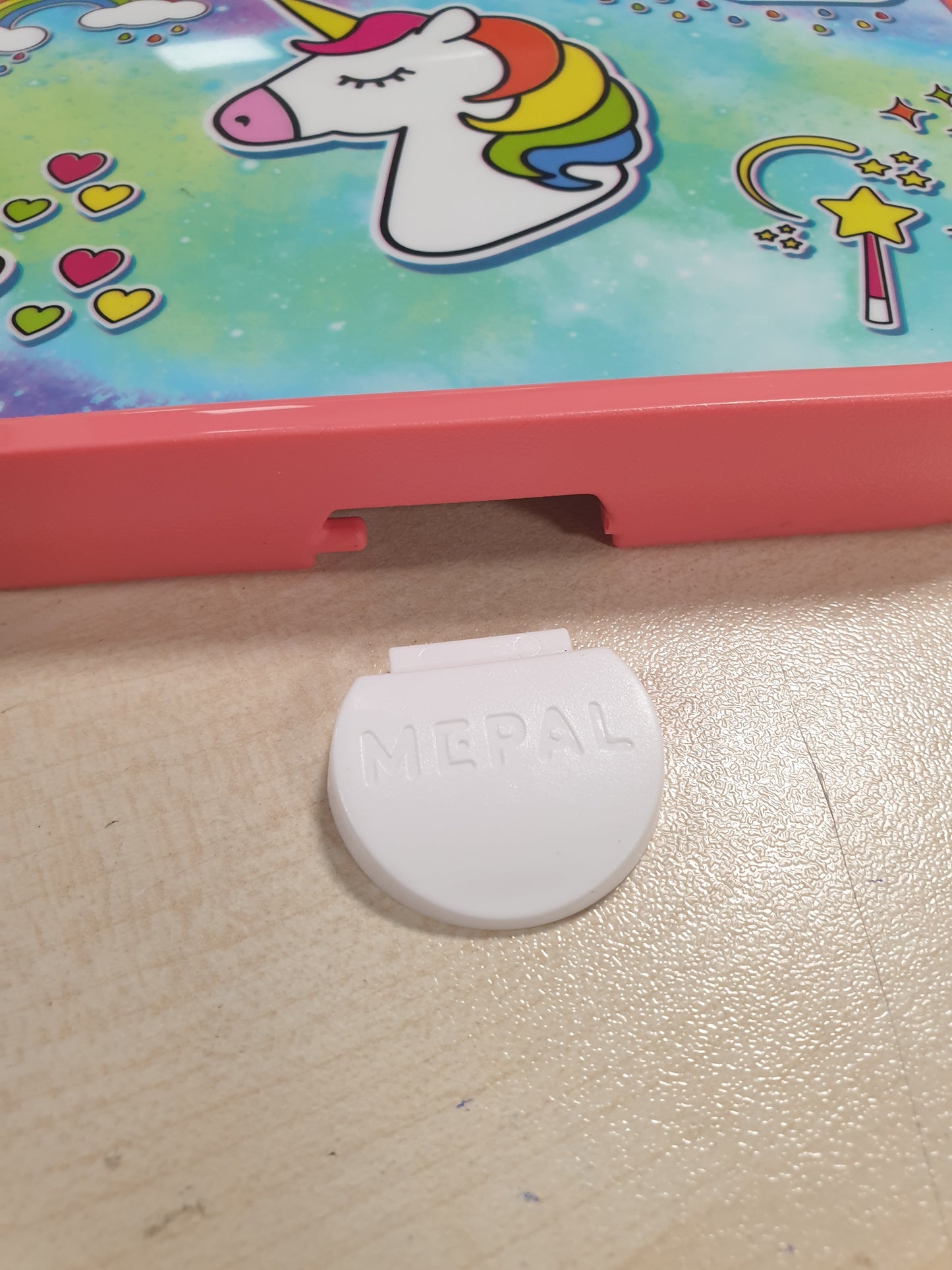 258035 - MEPAL Kuti Dreke për Fëmijë Campus, Kuti Bento, 750 ml, me Ndarje dhe Pirun, Pa BPA, e Sigurt për Lavatriçe, Njëbrirësh
