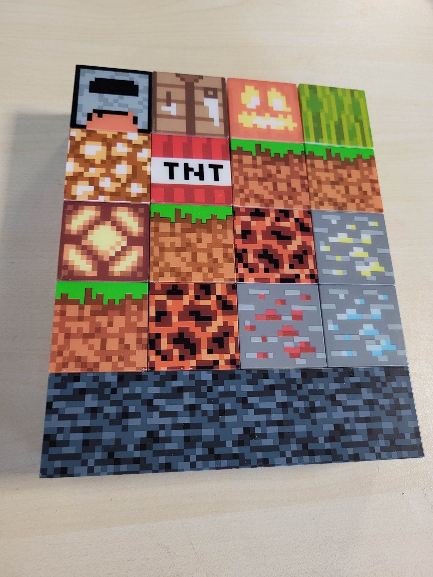 213359 - Llambë Blloqesh Minecraft, 16 Blloqe Drite të Lëvizshme