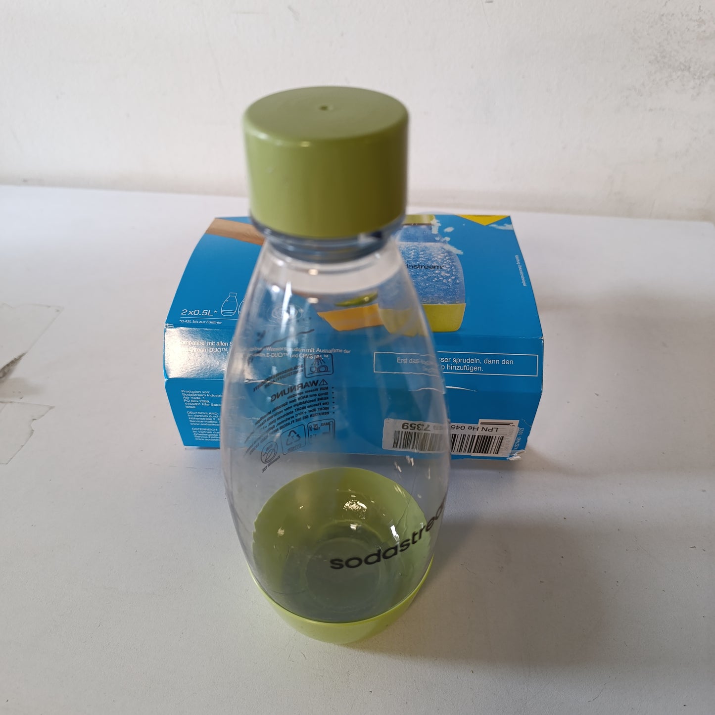 224142 - SODASTREAM Shishe plastike 0.5L, Pa BPA, jeshile dhe e verdhë, pako me 2