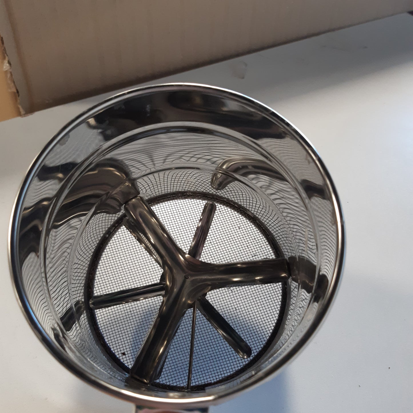 228845 - ZENKER Sitë PATISSERIE me një dorë, çelik inox, 1 copë, argjendi
