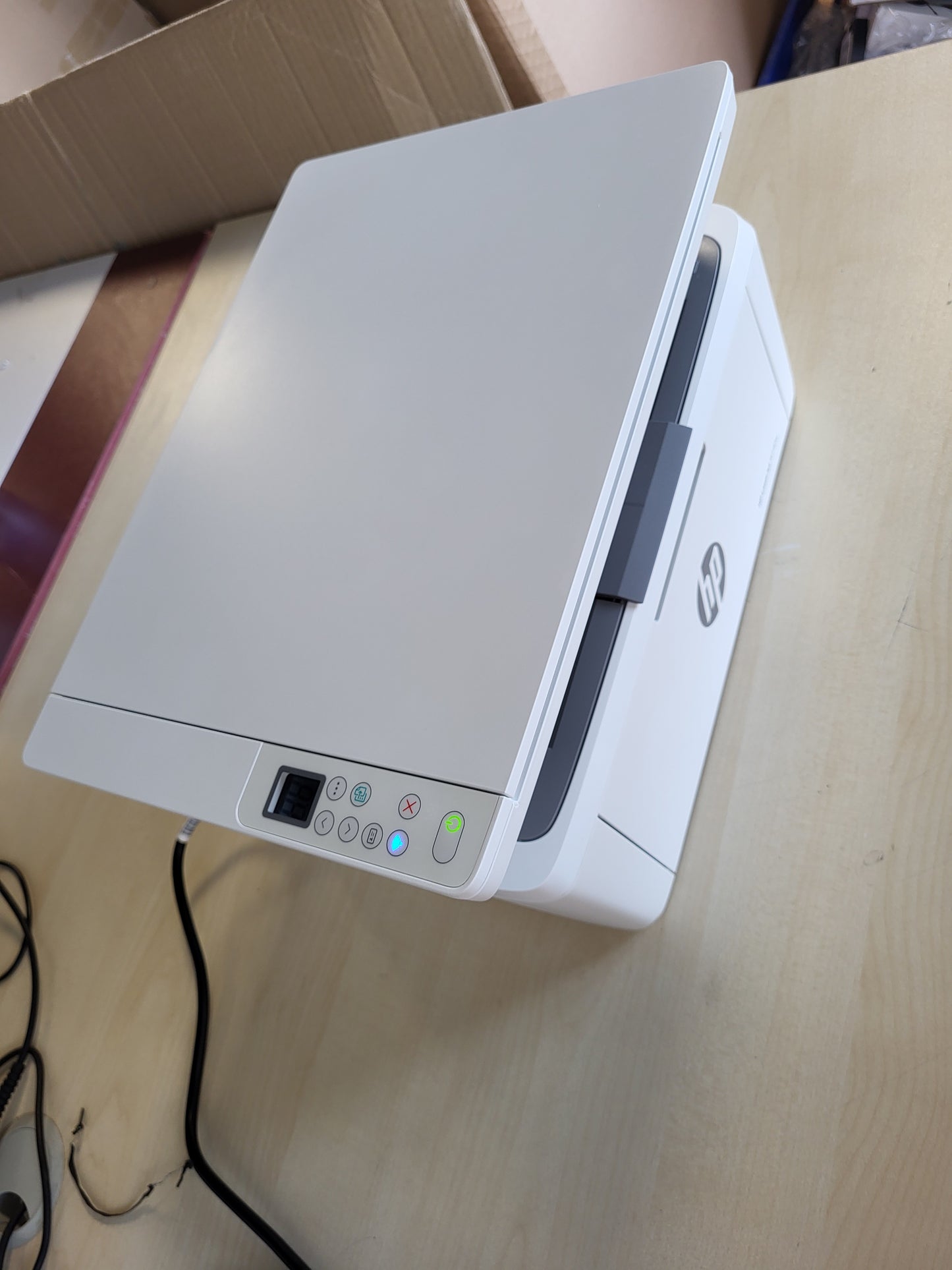 266047 - HP Printer Lazer Shumëfunksional LaserJet MFP M140w, Mono Laser, Printer, Skaner, Fotokopjues, Printim Dupleks, DIN A4, WLAN, AirPrint, Bardh e Zi