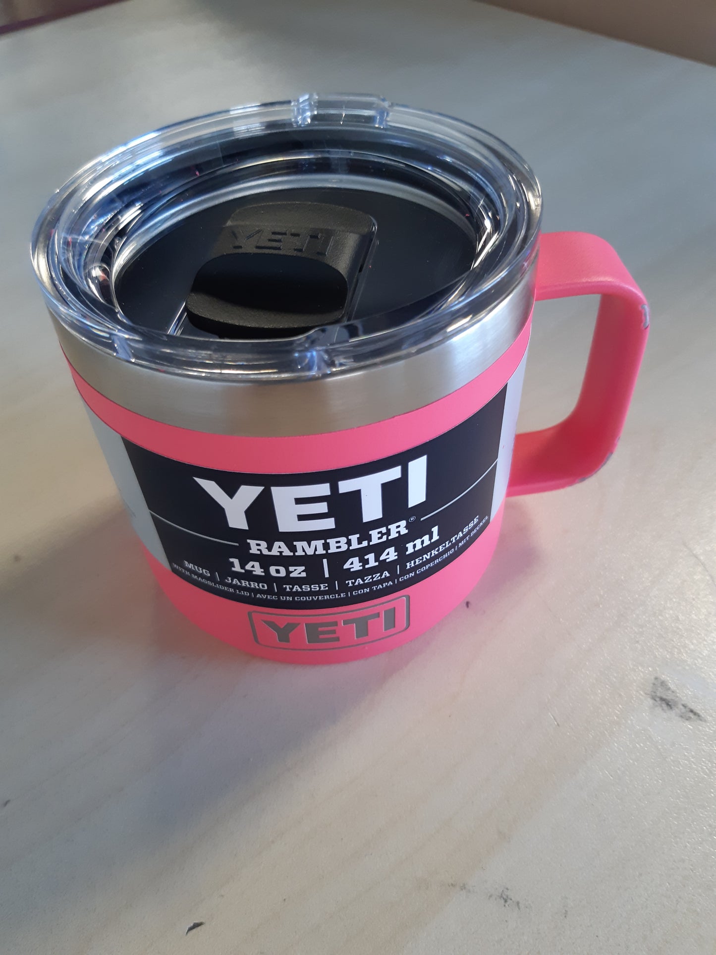 214387 - YETI Gotë Rambler, çelik inox e izoluar me vakum, 414 ml