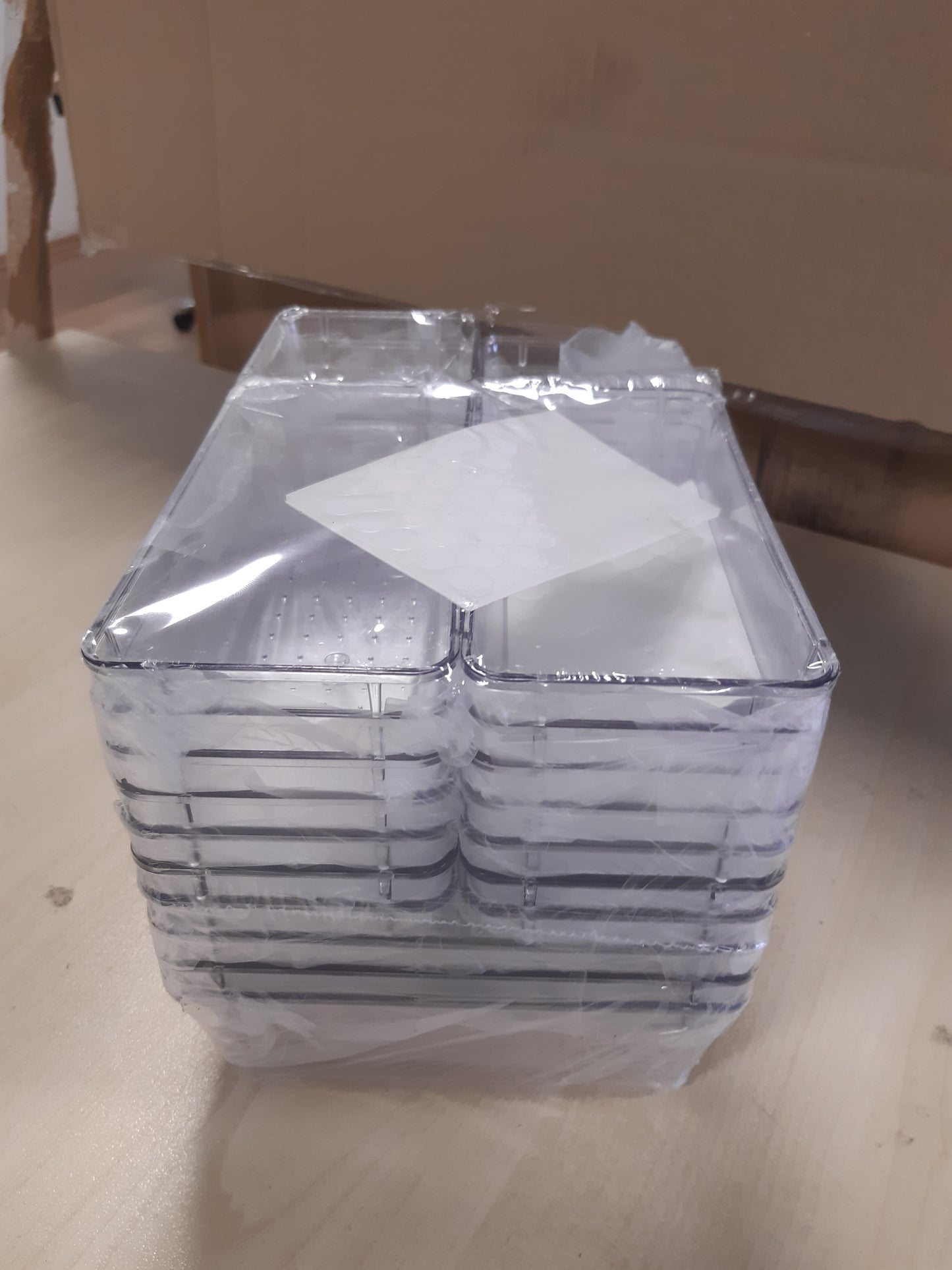 168626 - VTOPMART Organizues Sirtarësh me 25 Pjesë, 4 Madhësi, Sistem Organizimi për Makijazh, për Tualet, Kuzhinë, Banjo, Zyrë dhe Tavolinë Tualeti