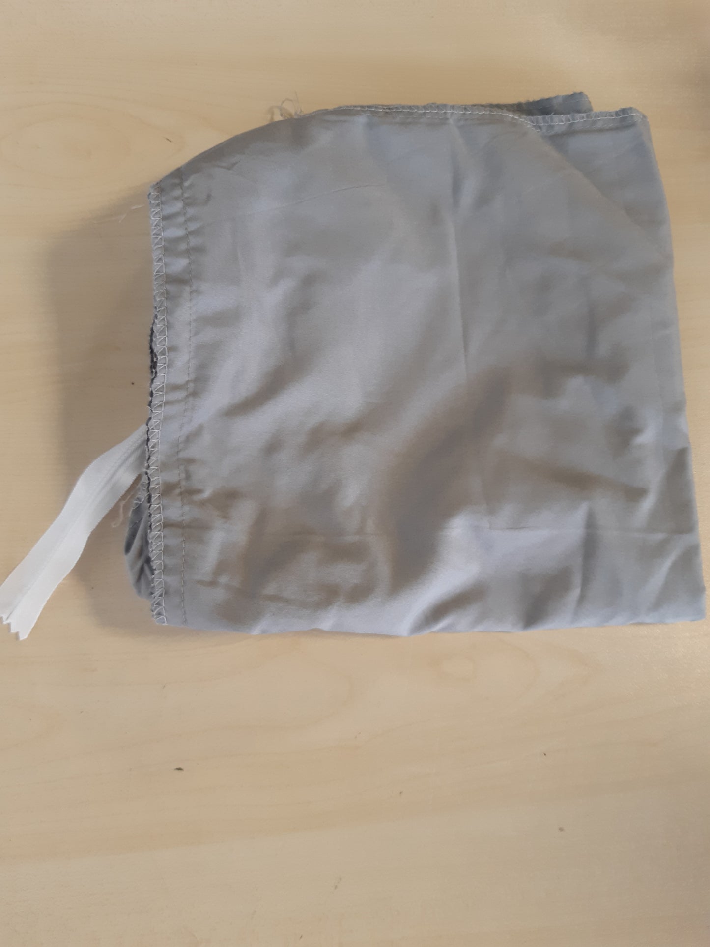 234482 - VIELIT Mbulesë jastëku për person që fle anash, 40 x 145 cm, Set prej 2 copësh, Eko-Certifikuar, Gri