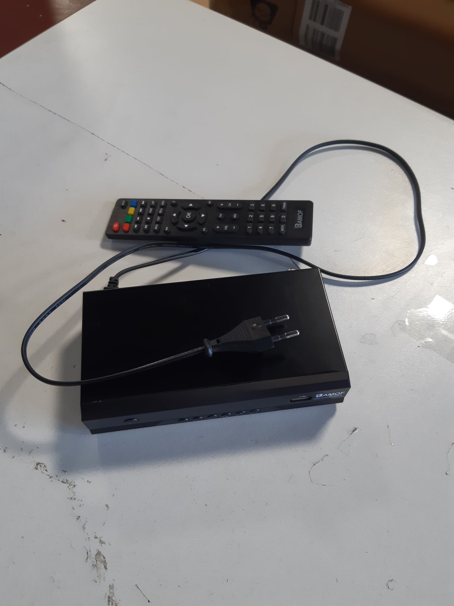 266597 - HD-LINE Marrës satelitor dixhital Bamof BE-2607, HDTV, DVB-S/S2, HDMI, SCART, 2X USB 2.0, Full HD 1080p, Klasa e energjisë A+++