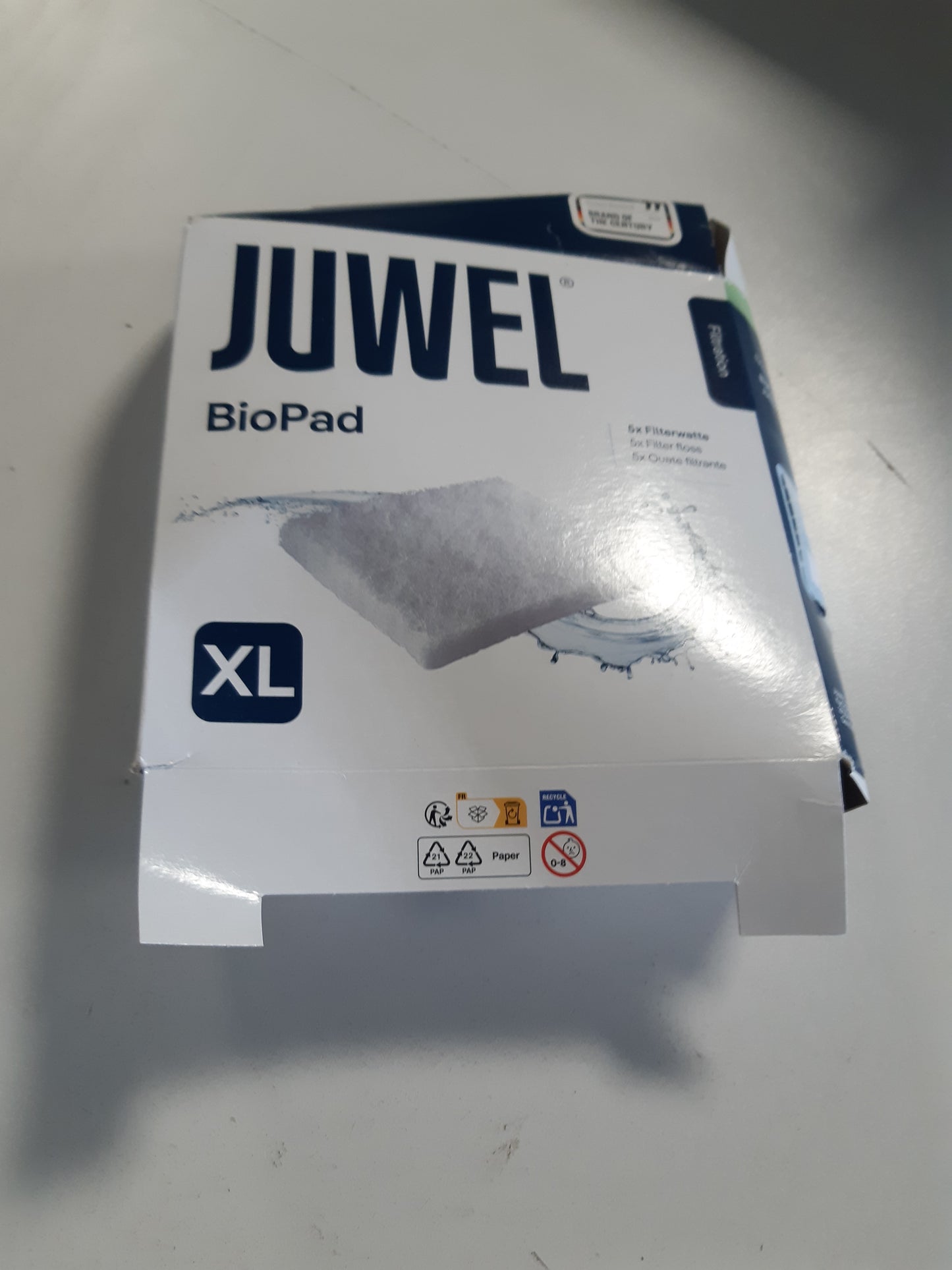 264137 - JUWEL - Akuariumi bioPad XL (Jumbo) - Filterwatte