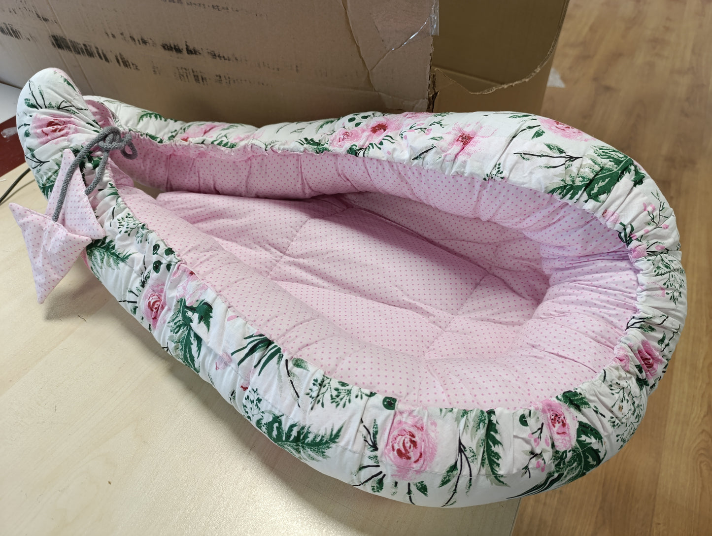 213850 - MEDI PARTNERS Krevat për mace/qen 75x60x10cm, Fole jastëku komode për mace, e vogël/mesatare