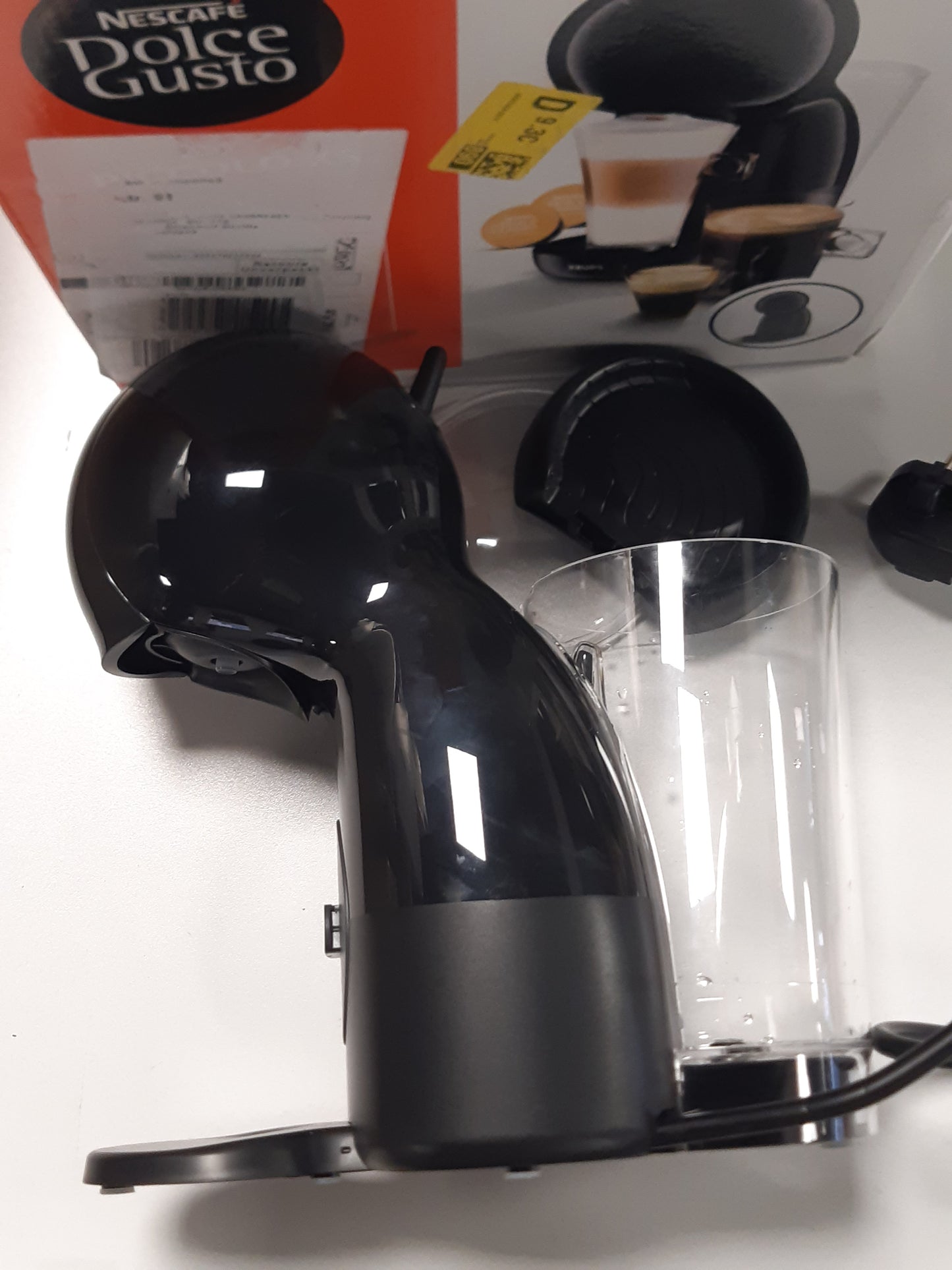 162162 - KRUPS Makinë Kafeje NESCAFÉ DOLCE GUSTO Piccolo XS, Manuale, Gri dhe e Zezë