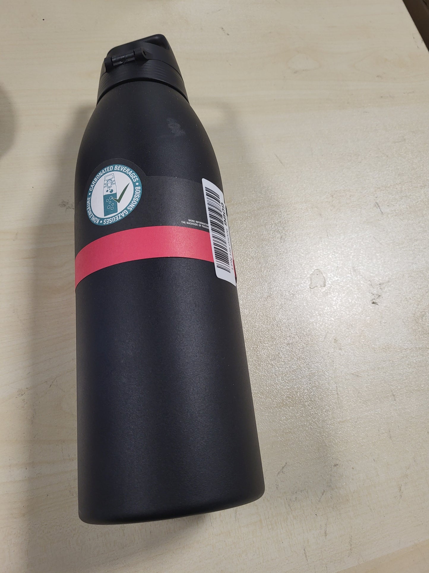 250565 - SIGG Shishe e izoluar për pije - Shishe termosi Shield Therm One Black - 1.5L - I papërshkueshëm nga rrjedhjet - I sigurt për lavastovilje - Pa BPA - 90% çelik inox i ricikluar - E zezë