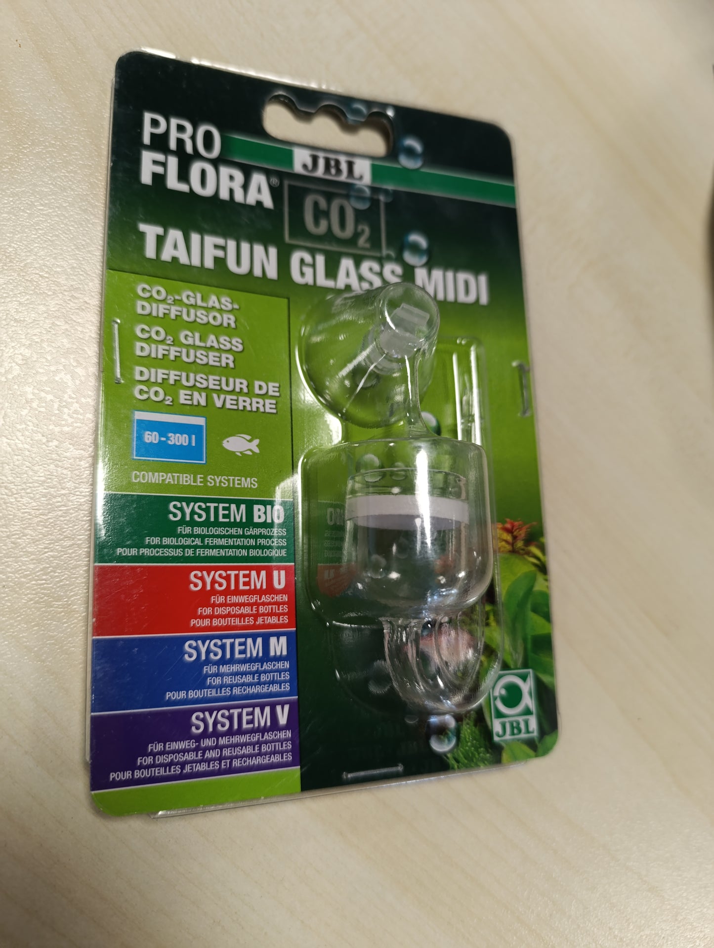 224165 - JBL PROFLORA CO2 Taifun Glass MIDI
