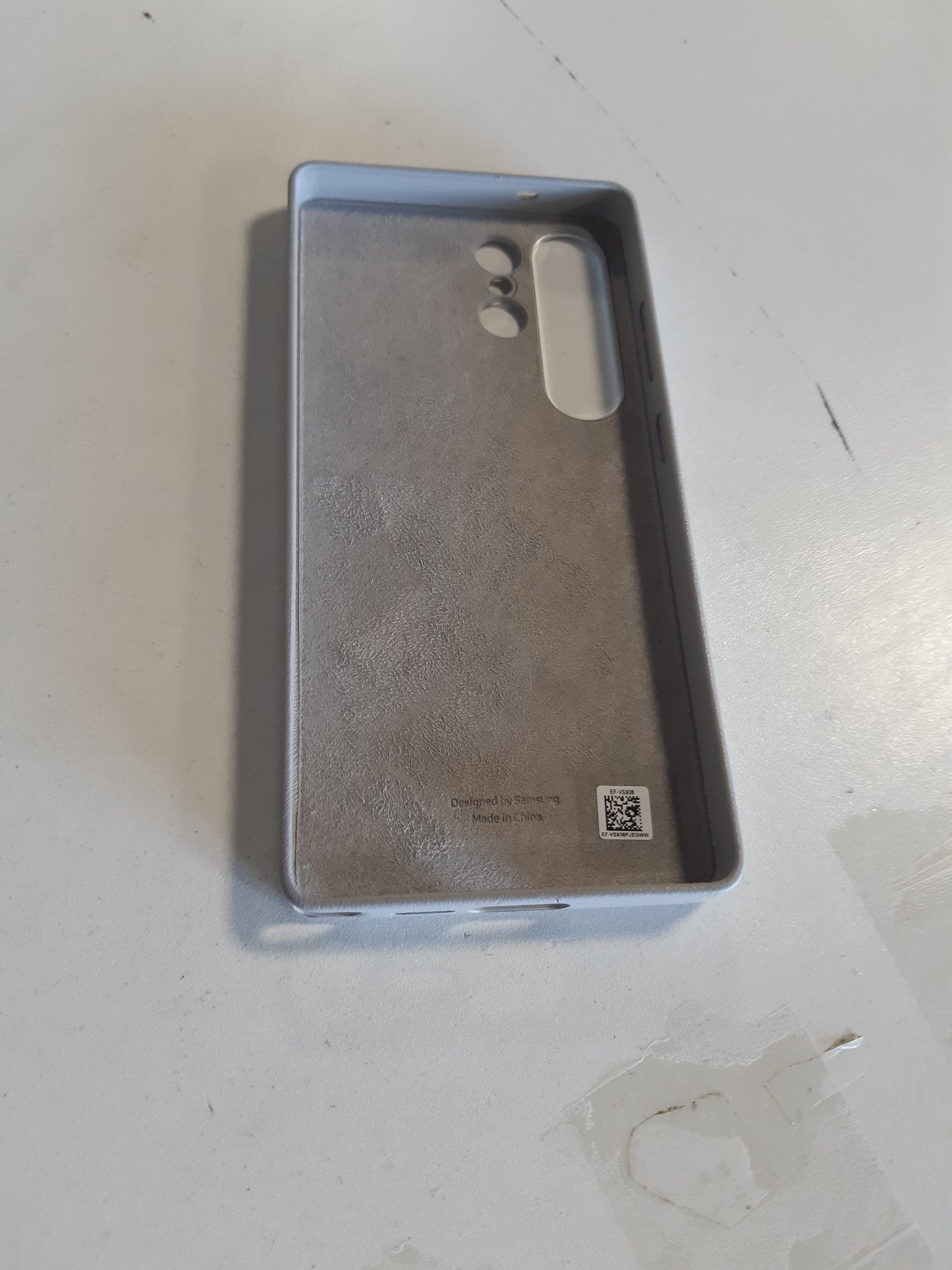 266450 - SAMSUNG Mbrojtëse Kindsuit EF-VS938 për Galaxy S25 Ultra, Mbulesë Telefoni, Gri, Rezistente ndaj Gërvishtjeve