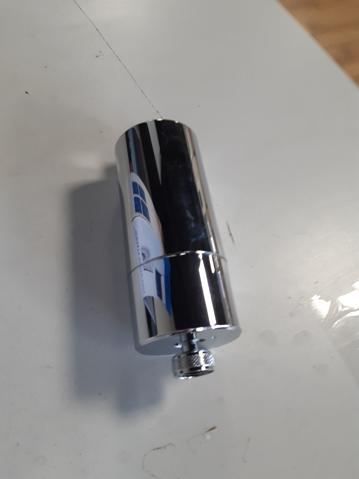 196251 - PHILIPS Filtër Dushi me 1 Fishek Zëvendësues – Kapacitet 50,000 L, Zvogëlon Klorin Deri në 99%, I Përshtatet Të Gjitha Tuba dhe Aksesorëve Standardë, Material Krom