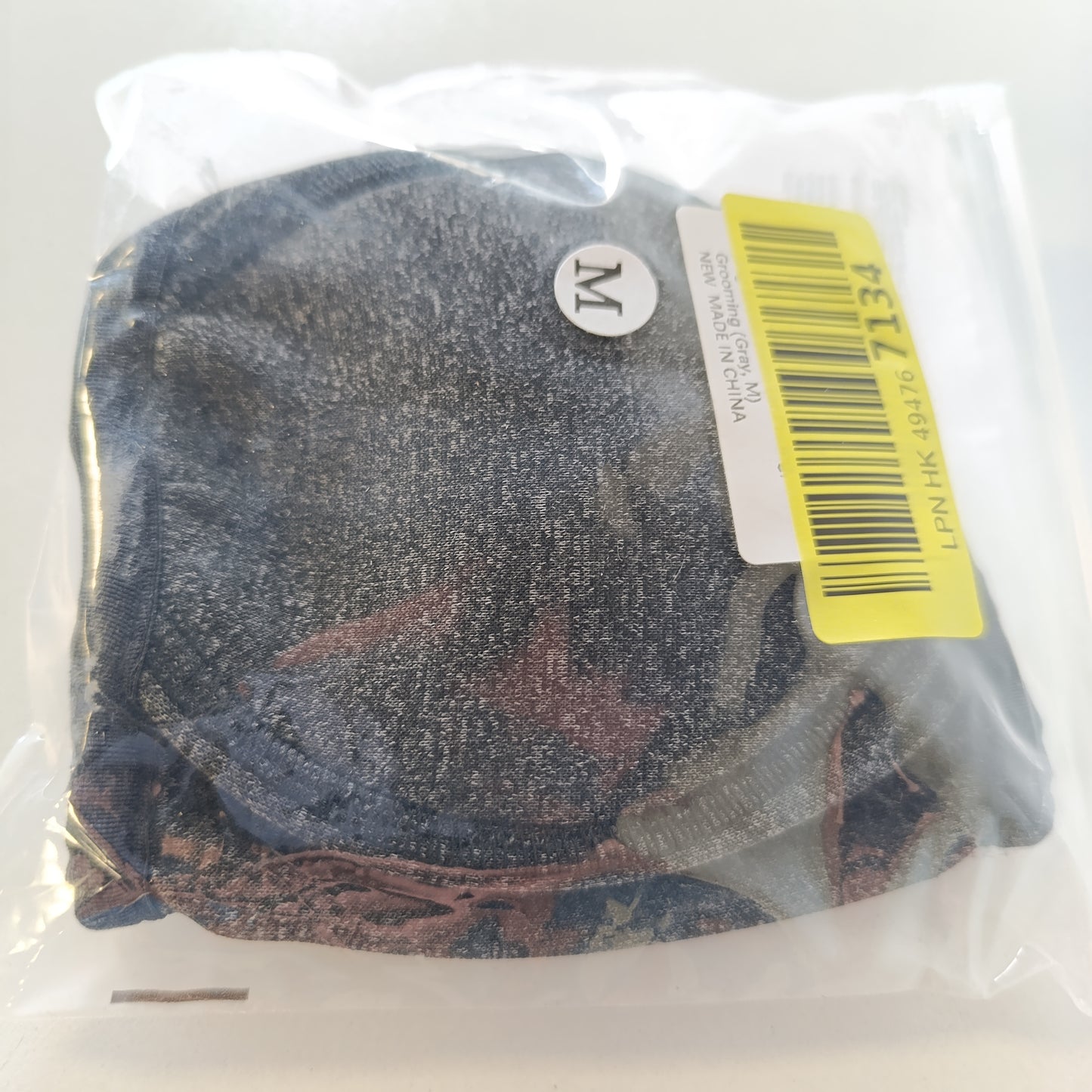 198275 - PET LUXURY Mbrojtëse Veshësh për Not për Qen dhe Mace, Material i Rehatshëm dhe i Pandershëm nga Uji, Gri, Rregullueshëm, Ndihmon në Lehtësimin e Ankthit