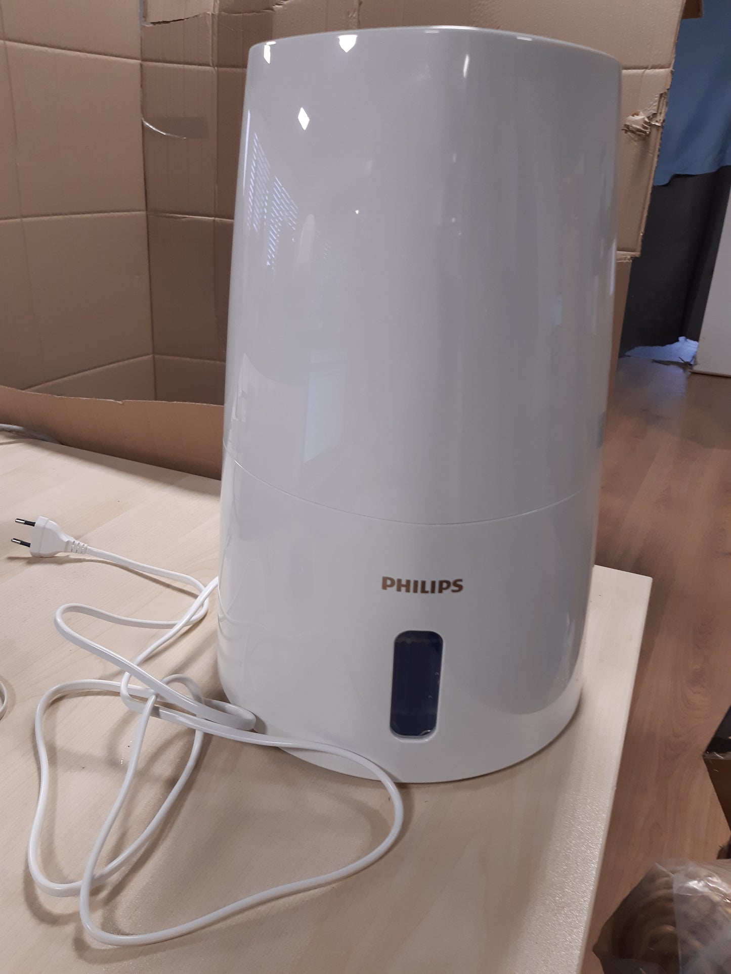 159483 - PHILIPS Seria 3000 - Lagështues Ajri për Dhomë 45m², Teknologjia NanoCloud, 3 Shpejtësi, Modaliteti i Gjumit, Kapaciteti i Rezervuarit 2L (HU3916/10)
