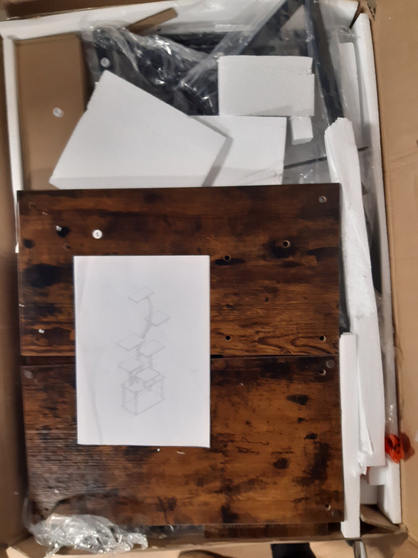 153141 - STENDA PËR BIMË me dritë rritjeje - Raft metalik dhe druri me 8 nivele 157cm - Shkallë lulesh për ambiente të brendshme dhe të jashtme - Raft lulesh dekorativ i zi për ballkon dhe kopsht