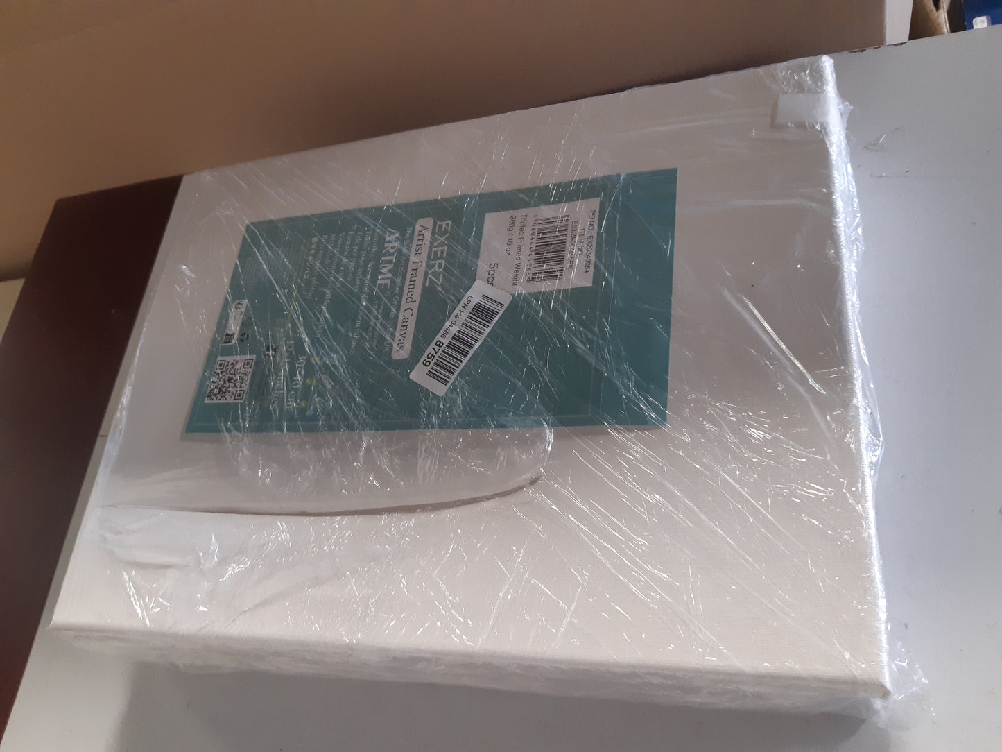 222577 - KANAVACË TË PARA-SHTRUARA EXERZ, 30x40cm, 5 COPË, 1.7cm KORNIZË, 280GSM, 100% PAMBUK