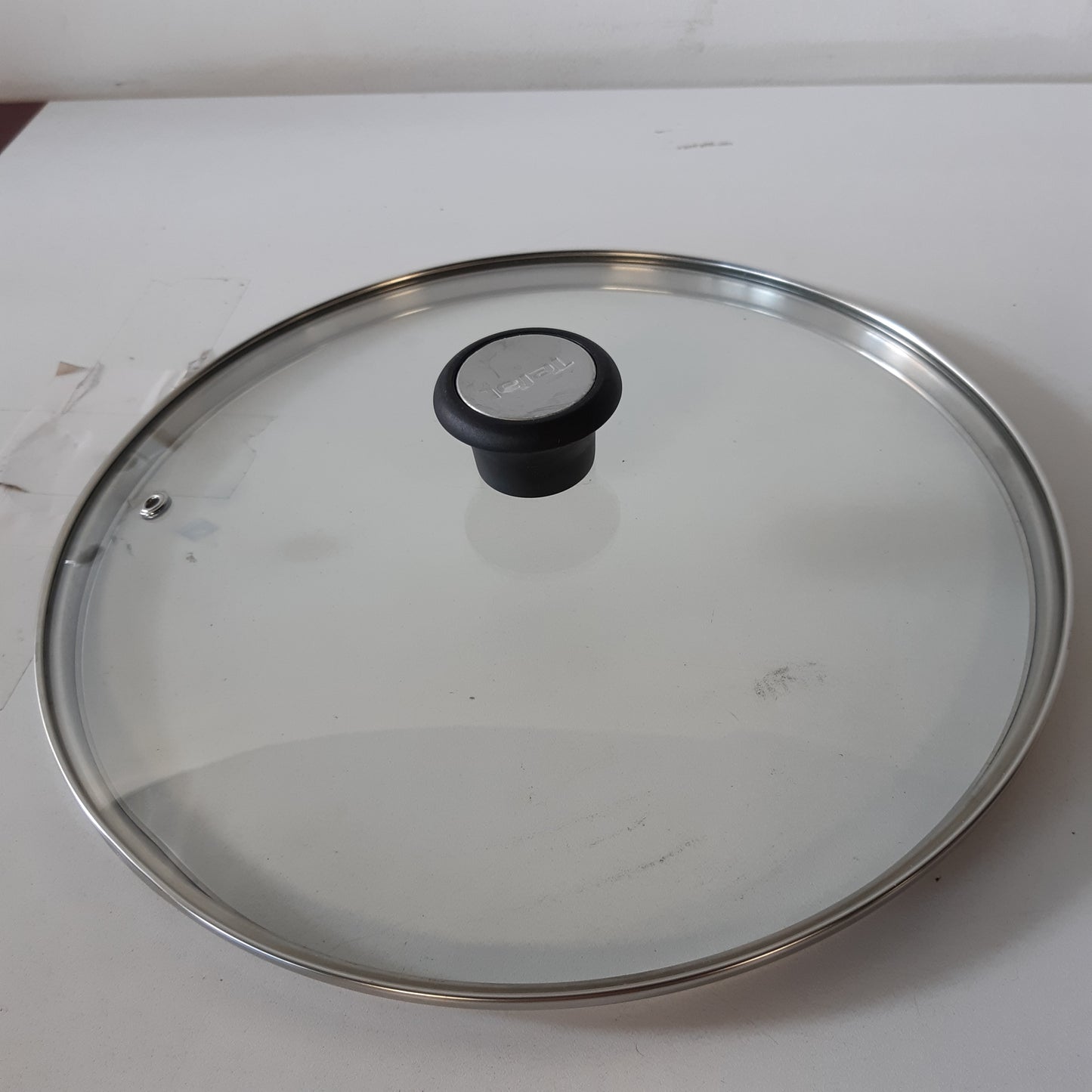 224127 - TEFAL Kapak Qelqi, për Tiganë me Diametër 28 cm, Rezistent ndaj Nxehtësisë deri në 180°C