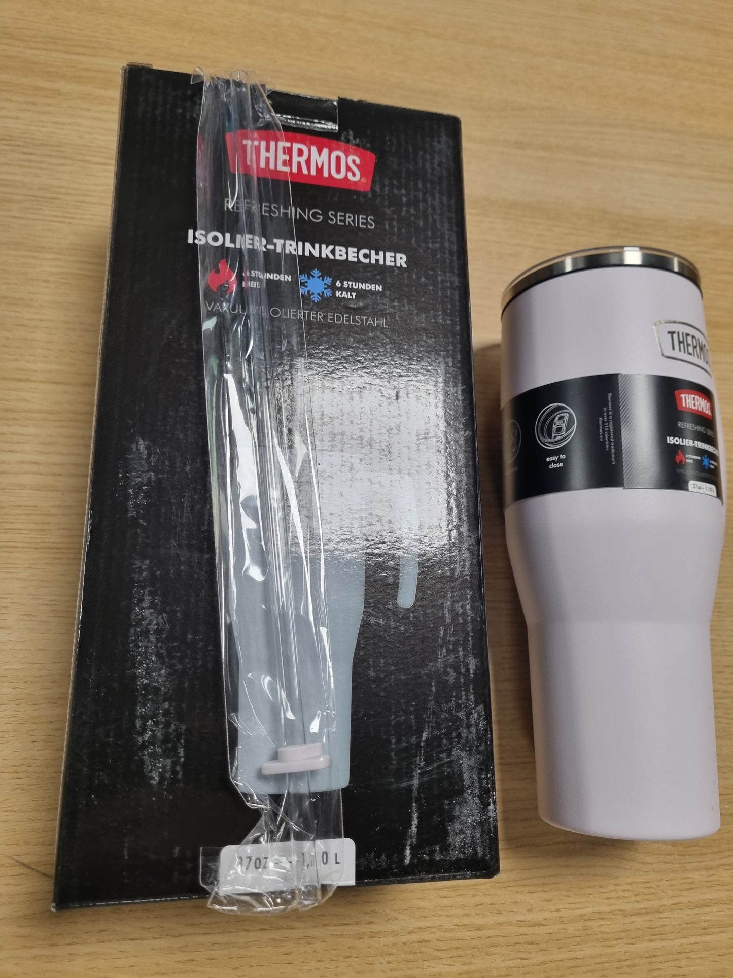 246118 - TERMOS REFRESHING SERIES Gotë për Pije e Izoluar 1.1l Ngjyrë Livandoje Mat, Çelik Inoks me Mur të Dyfishtë